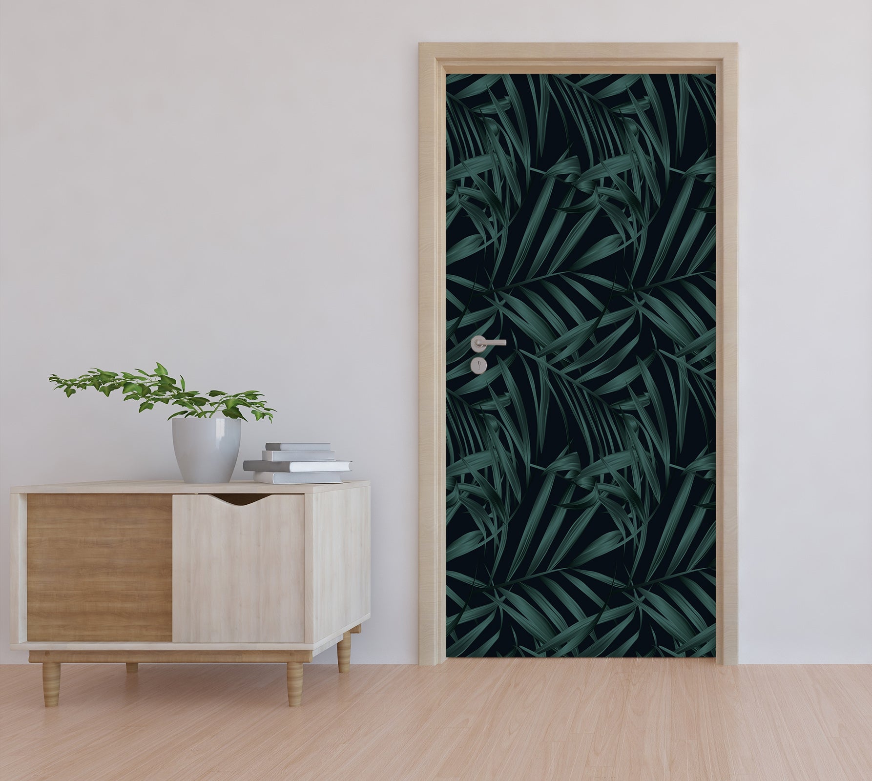 3D Leaves 25150 Door Mural