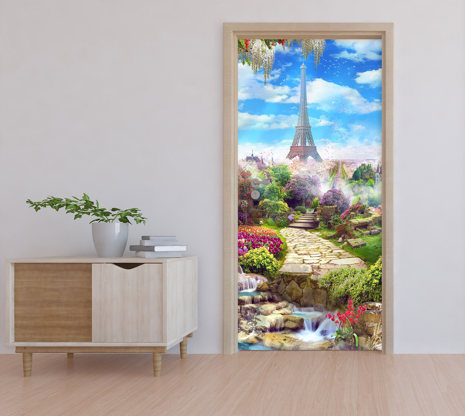 3D Tower 22188 Door Mural