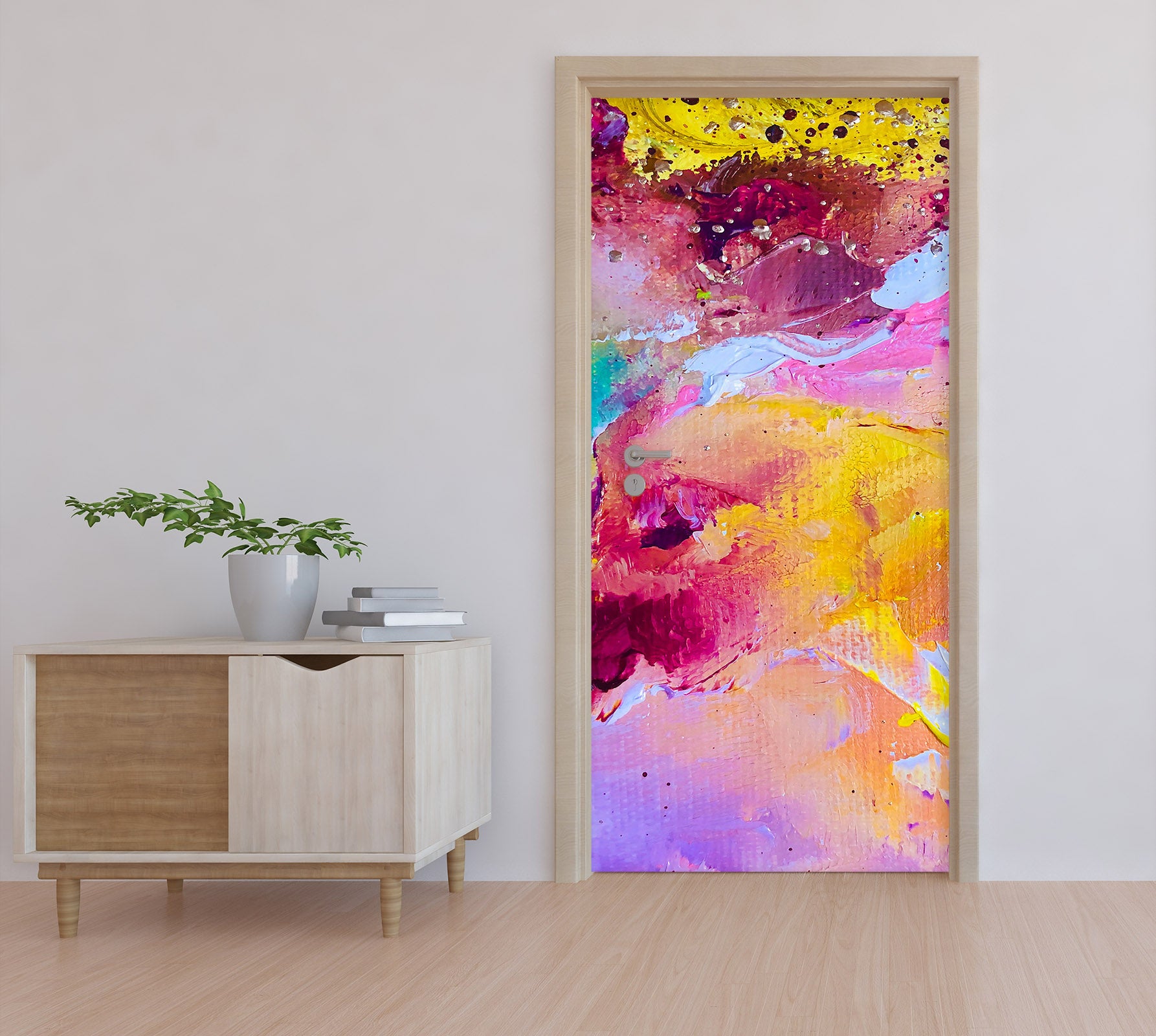 3D Colour Pigment 3325 Skromova Marina Door Mural