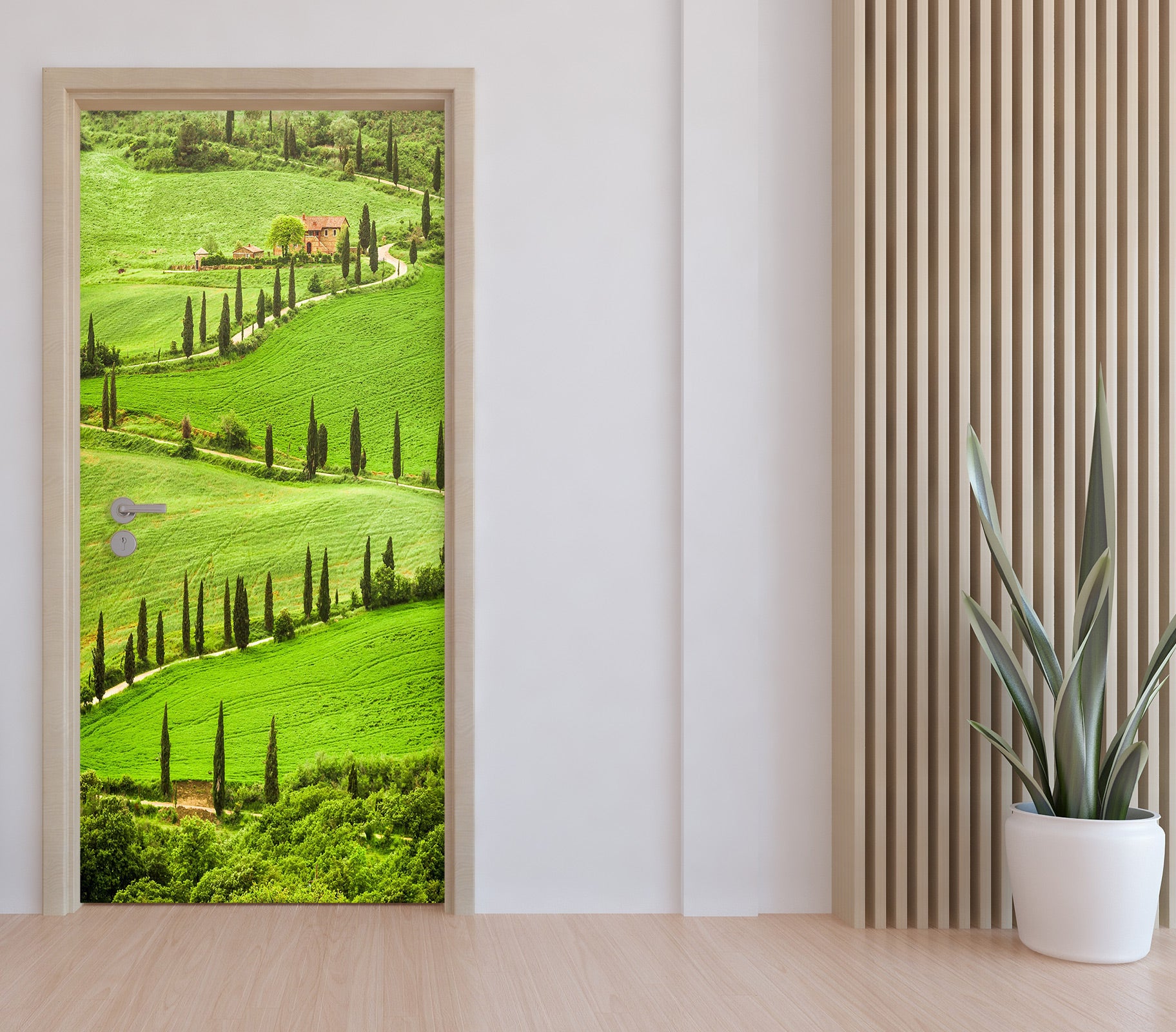 3D Grass 24035 Door Mural