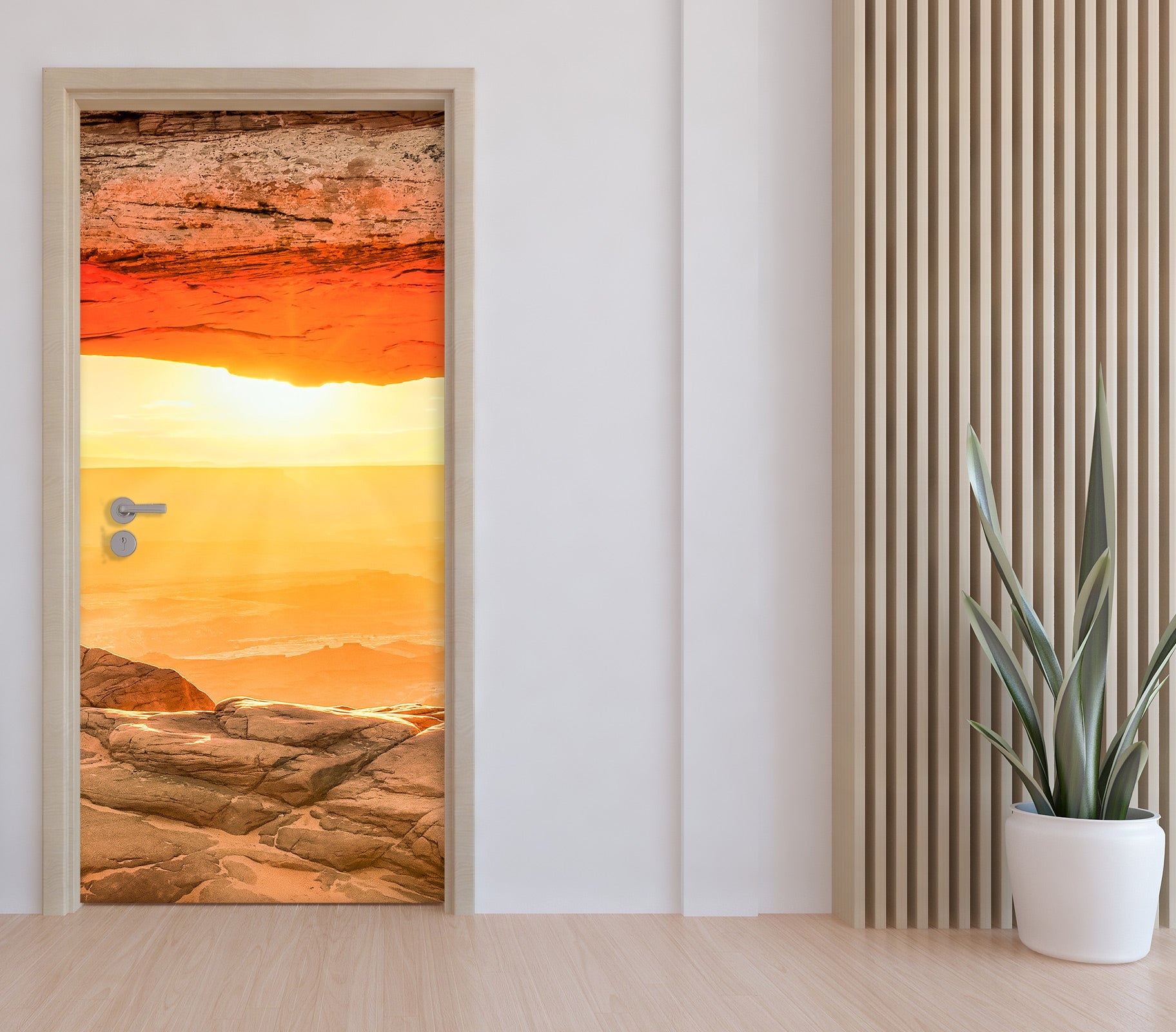 3D Sunlight Rock 107210 Beth Sheridan Door Mural