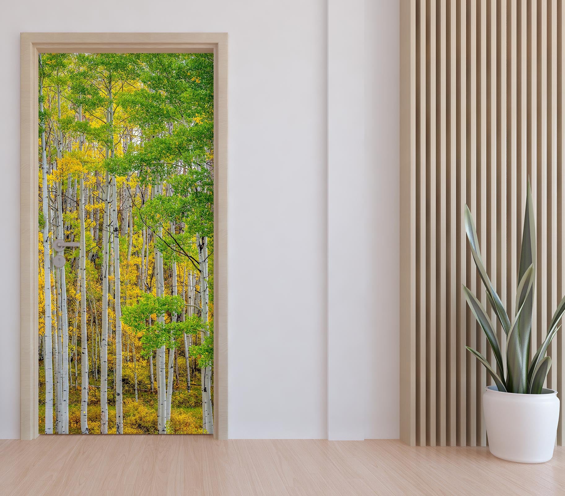 3D Woods 122109 Marco Carmassi Door Mural