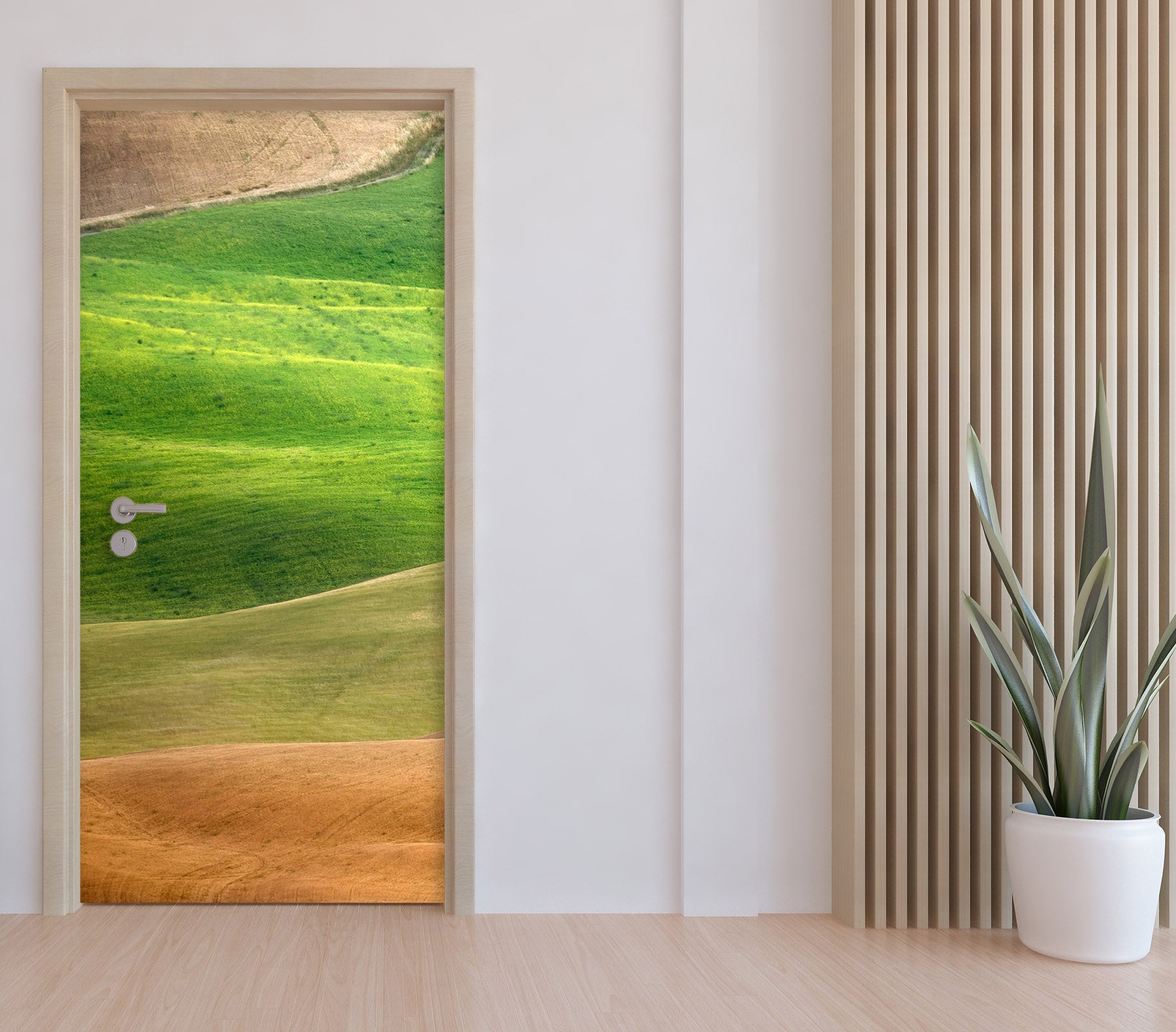 3D Lawn Hillside 11621 Marco Carmassi Door Mural