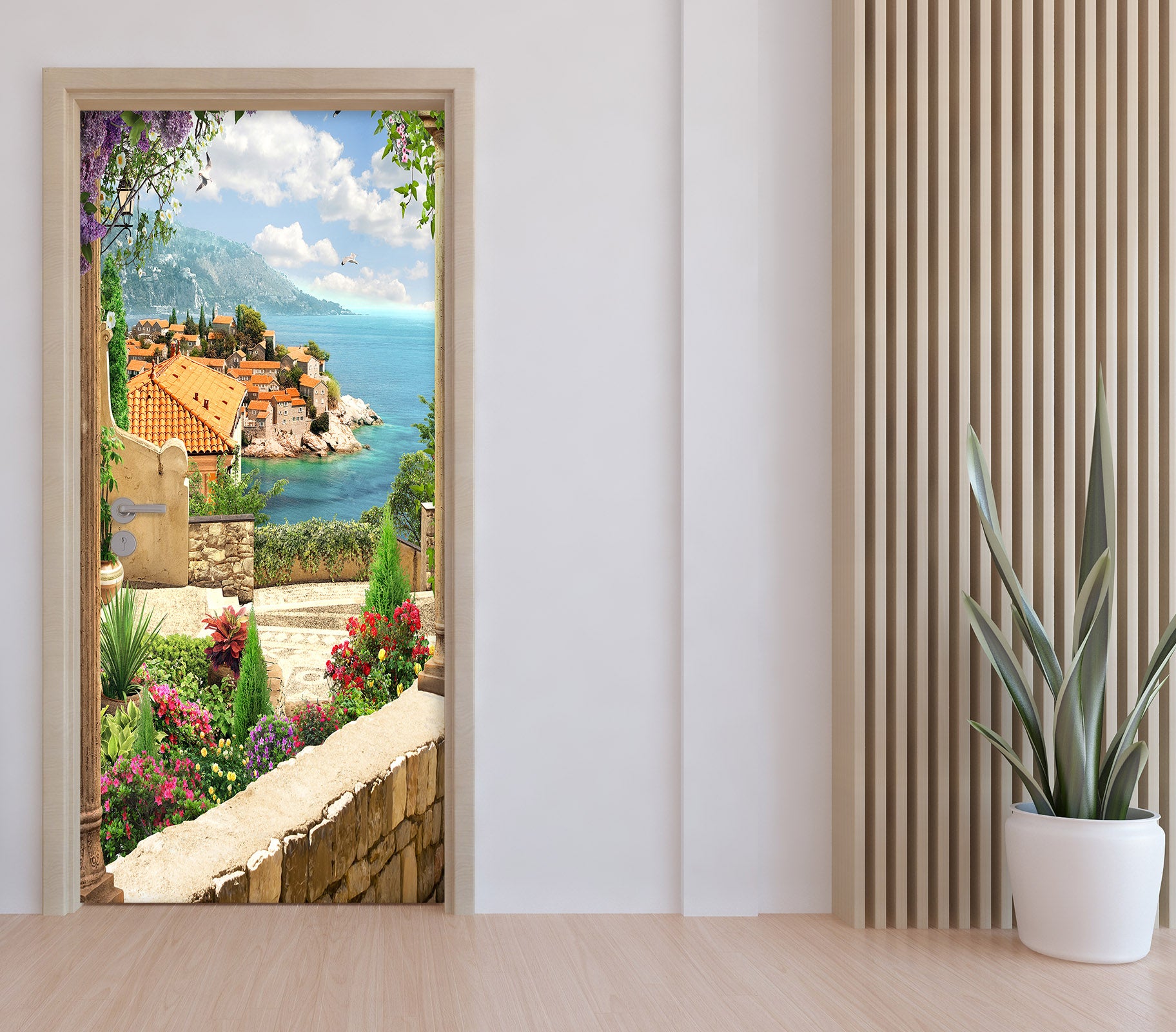 3D Island 22092 Door Mural