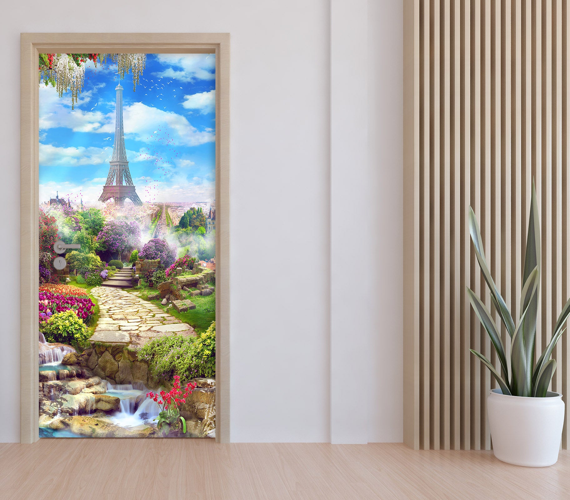 3D Tower 22188 Door Mural