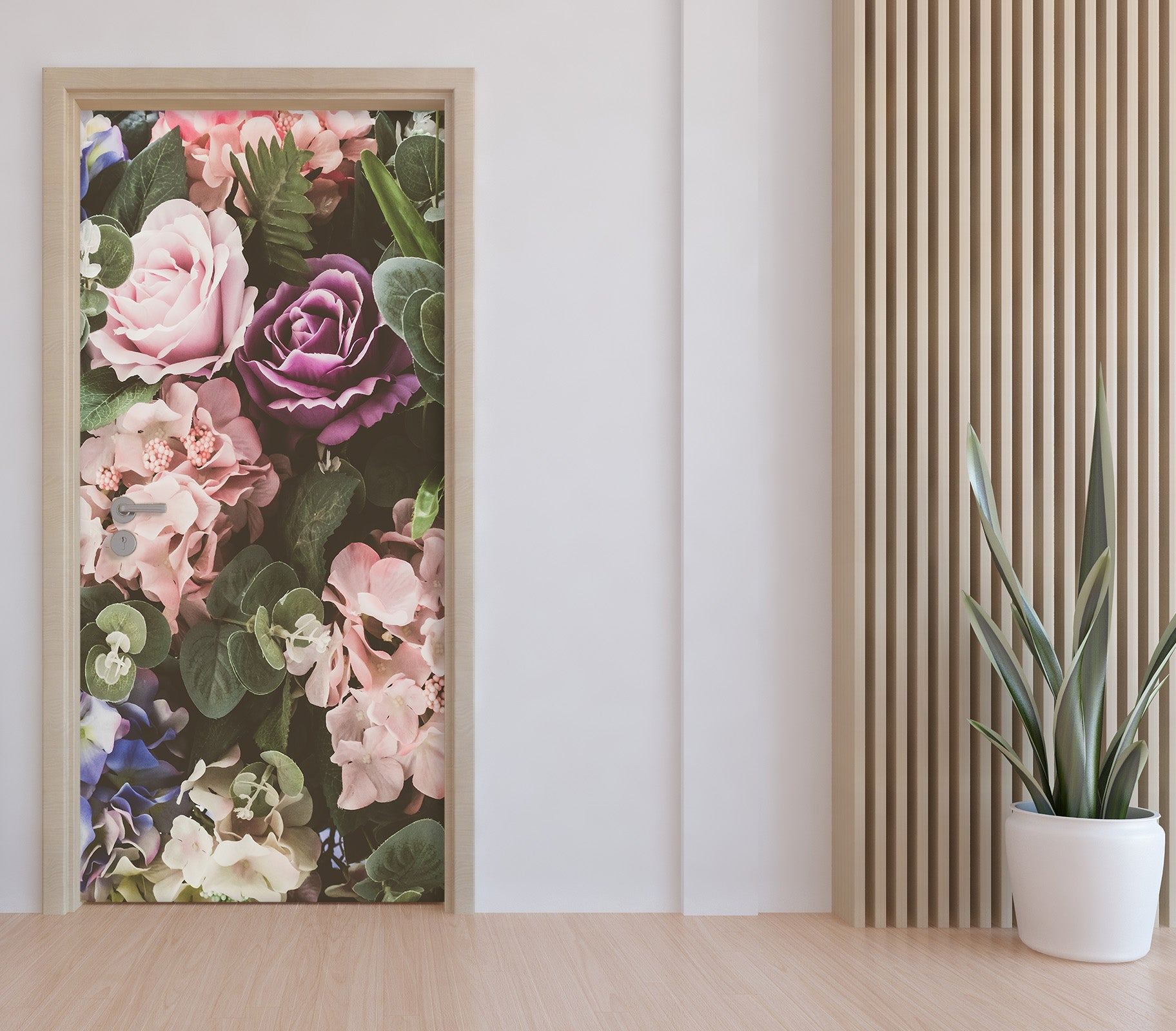 3D Flowers 25130 Door Mural