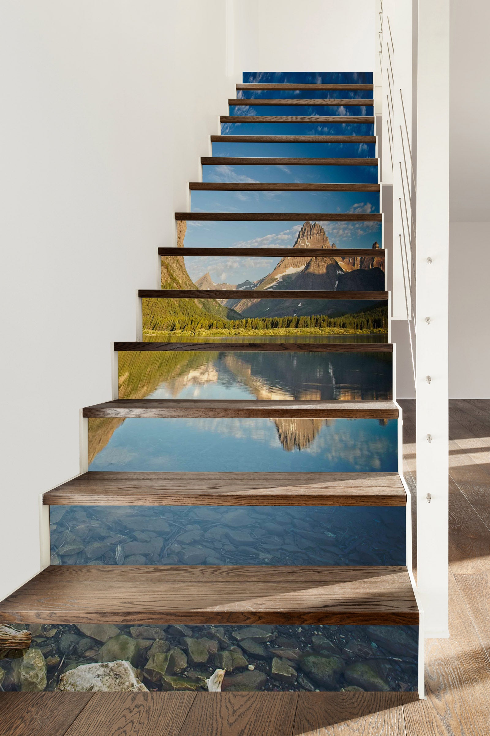 3D Lake Shadow 9912 Kathy Barefield Stair Risers