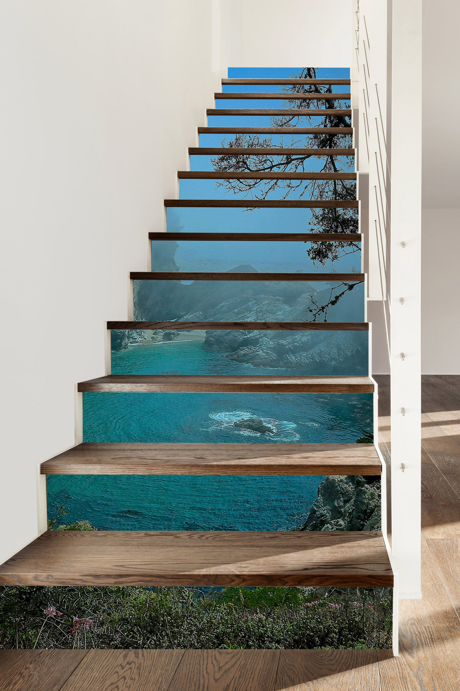 3D Rock Lake 94126 Kathy Barefield Stair Risers