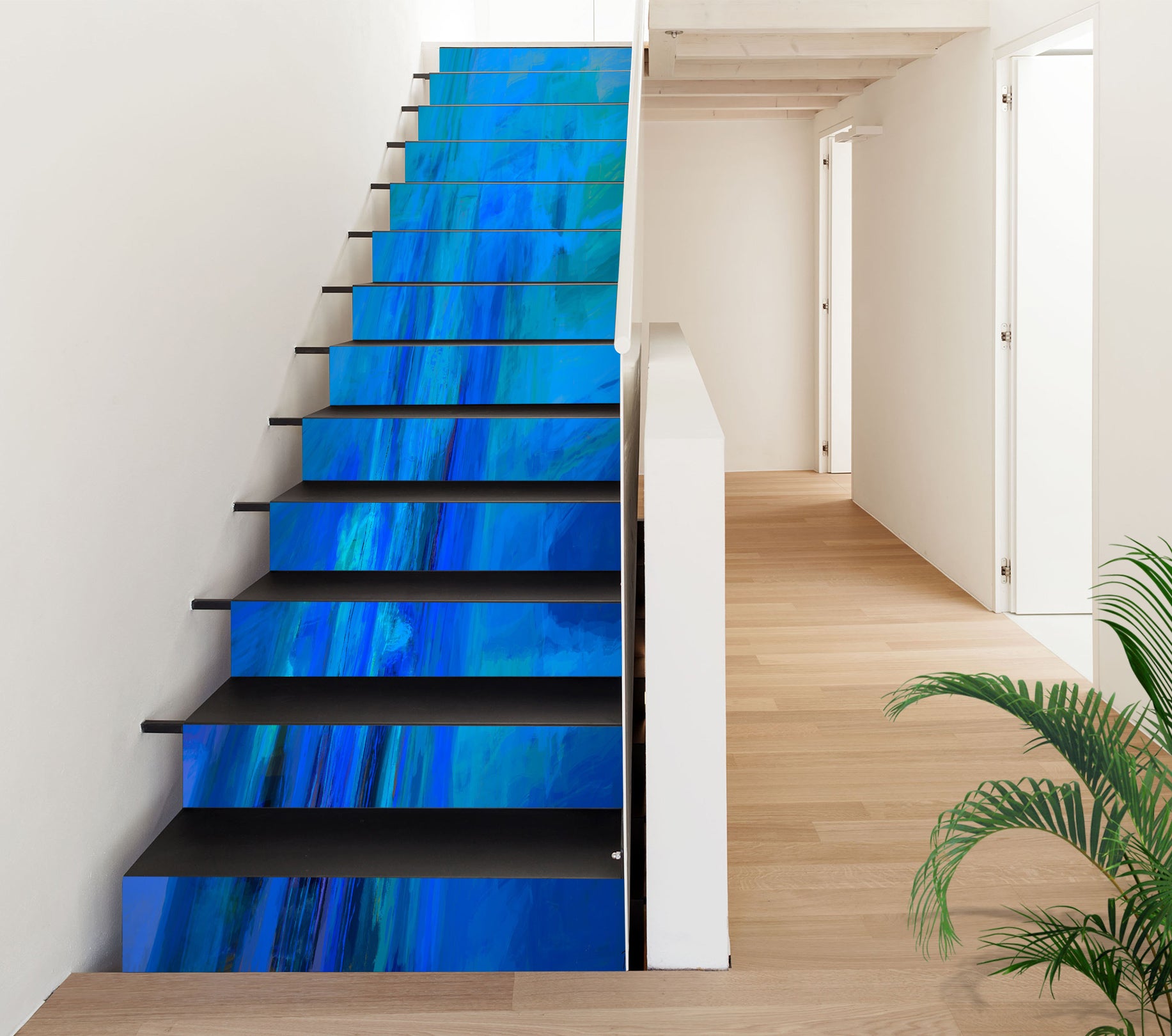 3D Blue 9470 Michael Tienhaara Stair Risers