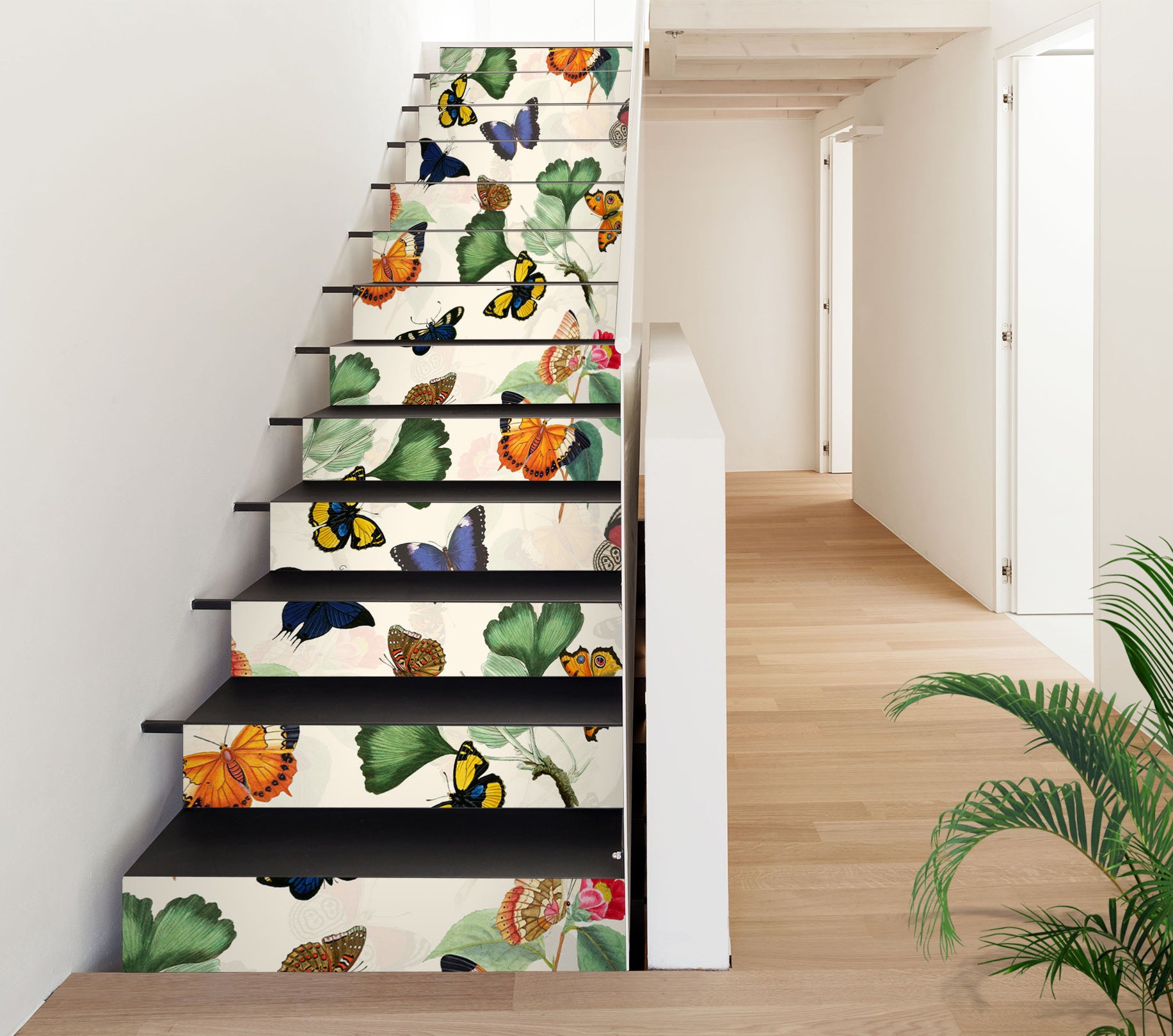 3D Butterfly Leaves 10410 Uta Naumann Stair Risers