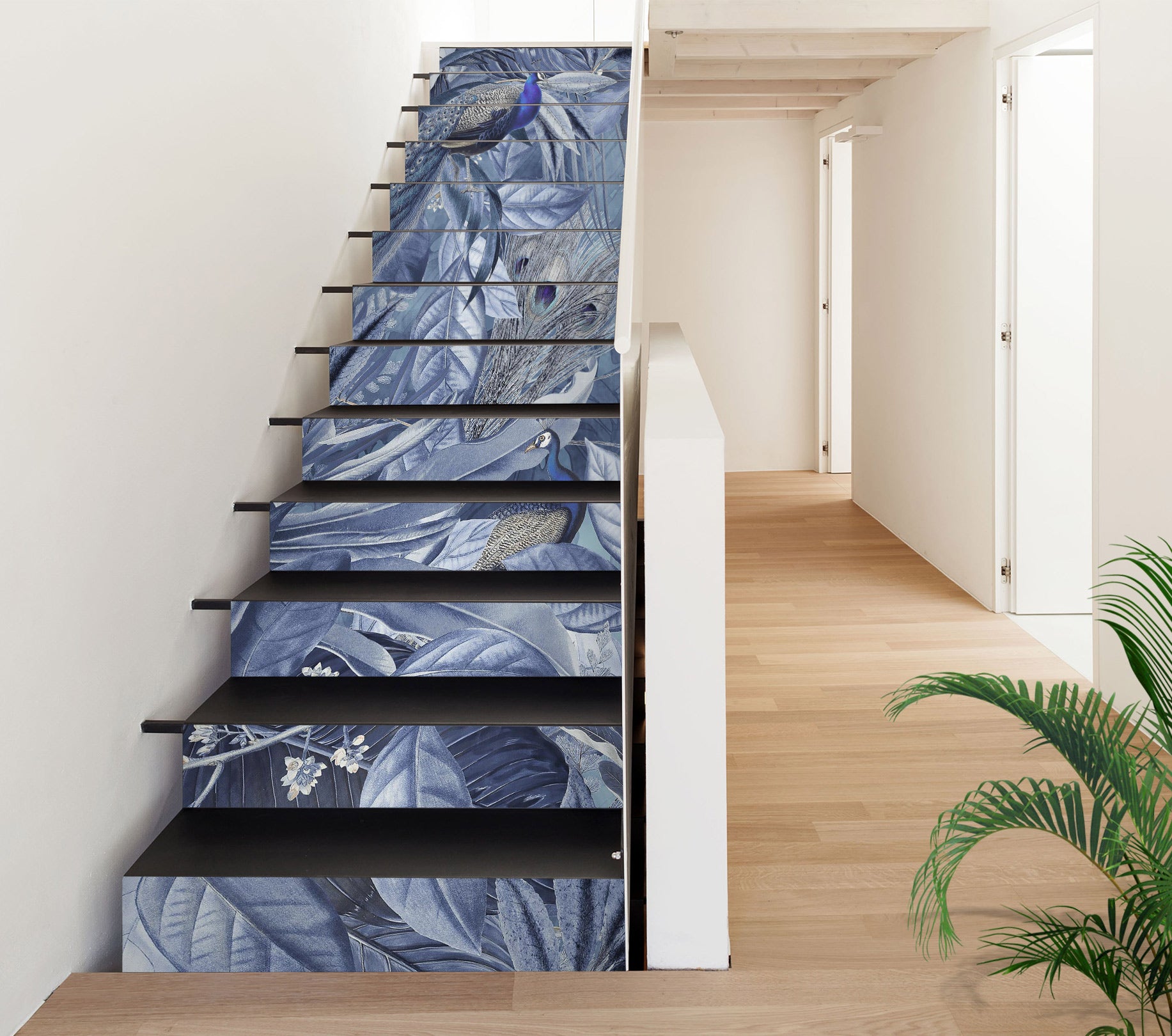 3D Leaves Pattern 10459 Andrea Haase Stair Risers