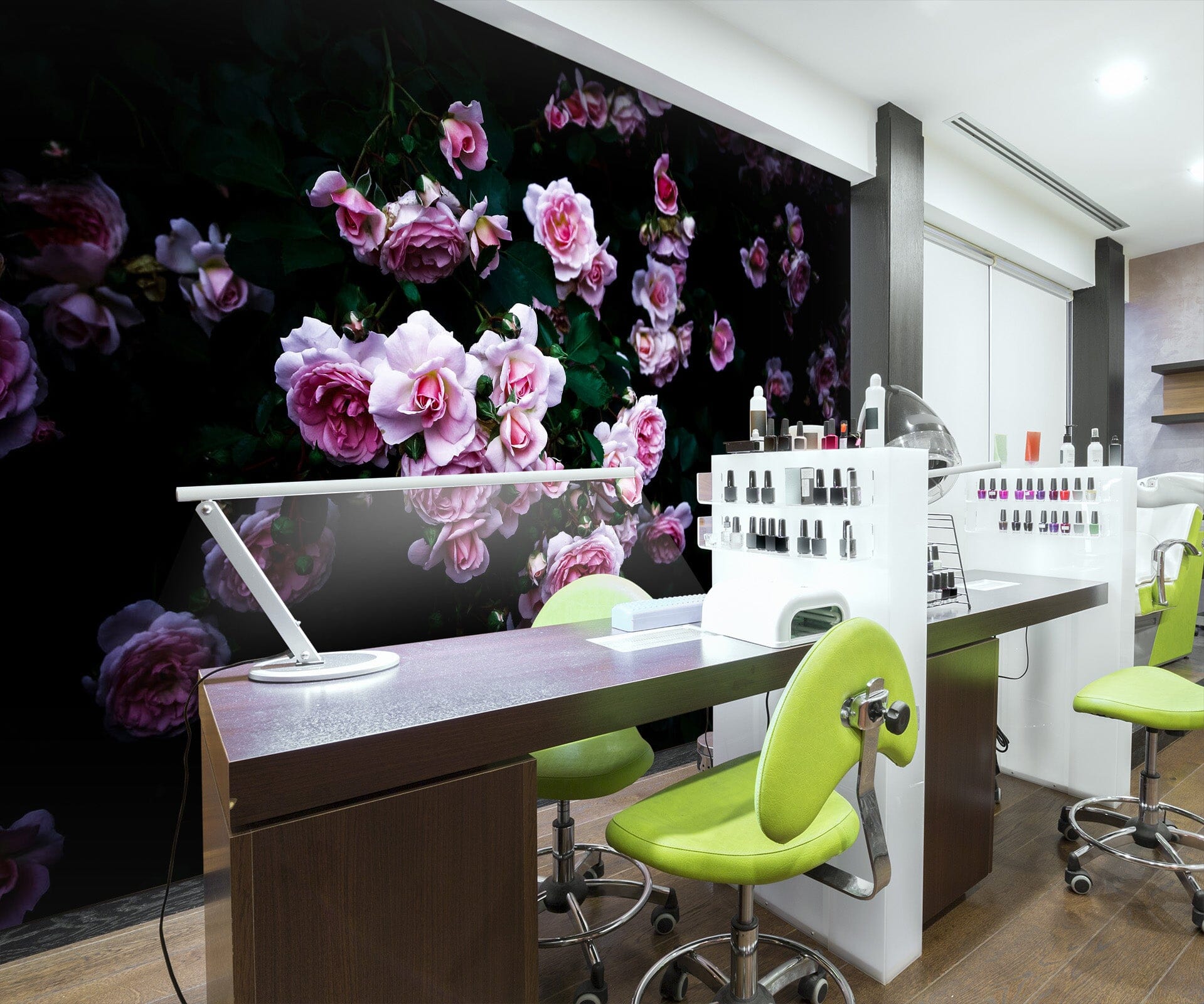 3D Pink Rose 105 Noirblanc777 Wall Mural Wall Murals Wallpaper AJ Wallpaper 2 