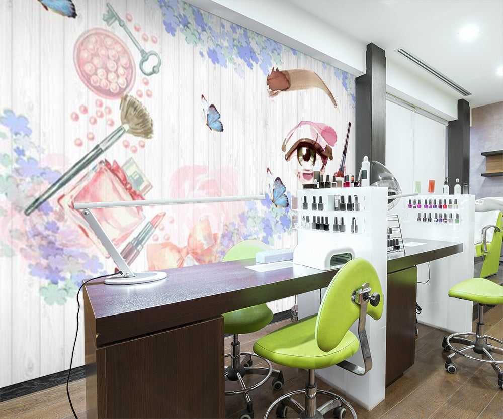 3D Beauty Store 1543 Wall Murals