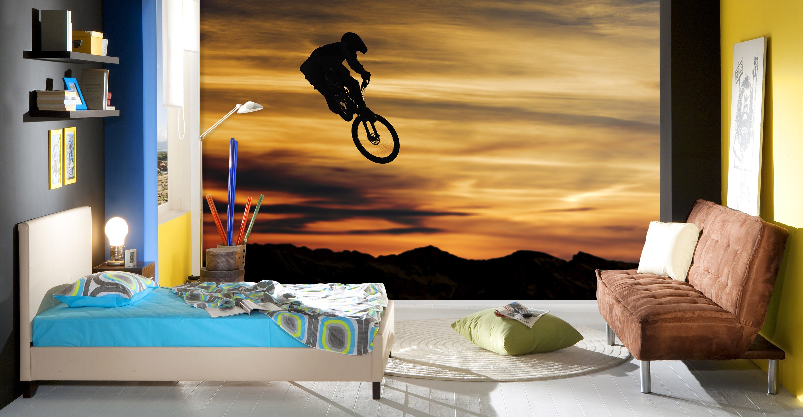 3D Mountain Biking 58126 Wall Murals