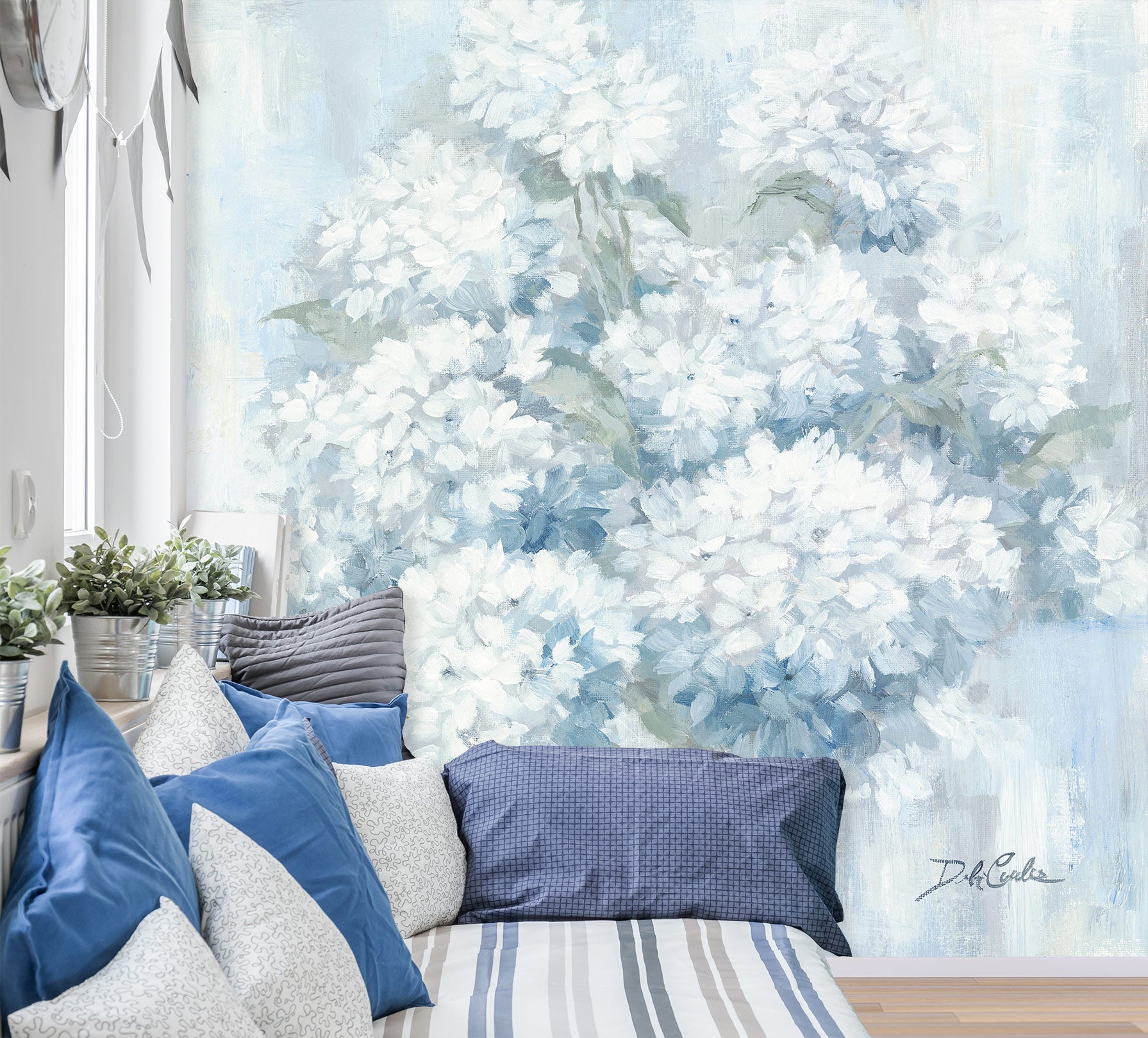 3D Flower Ball 4002 Debi Coules Wall Mural Wall Murals