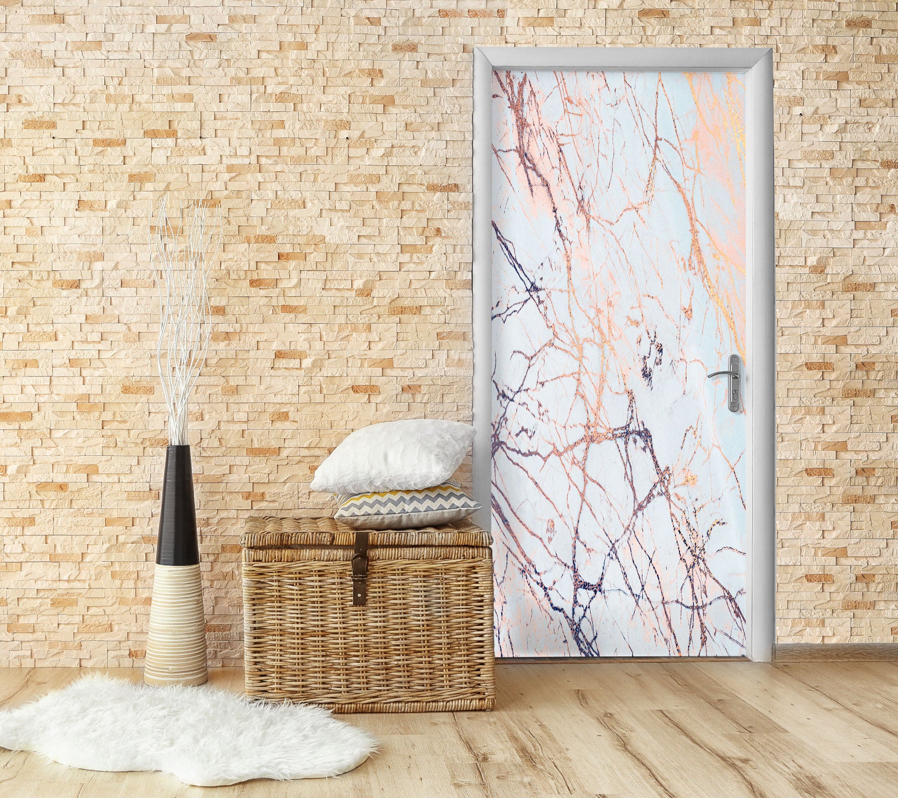 3D Marbling 24223 Door Mural