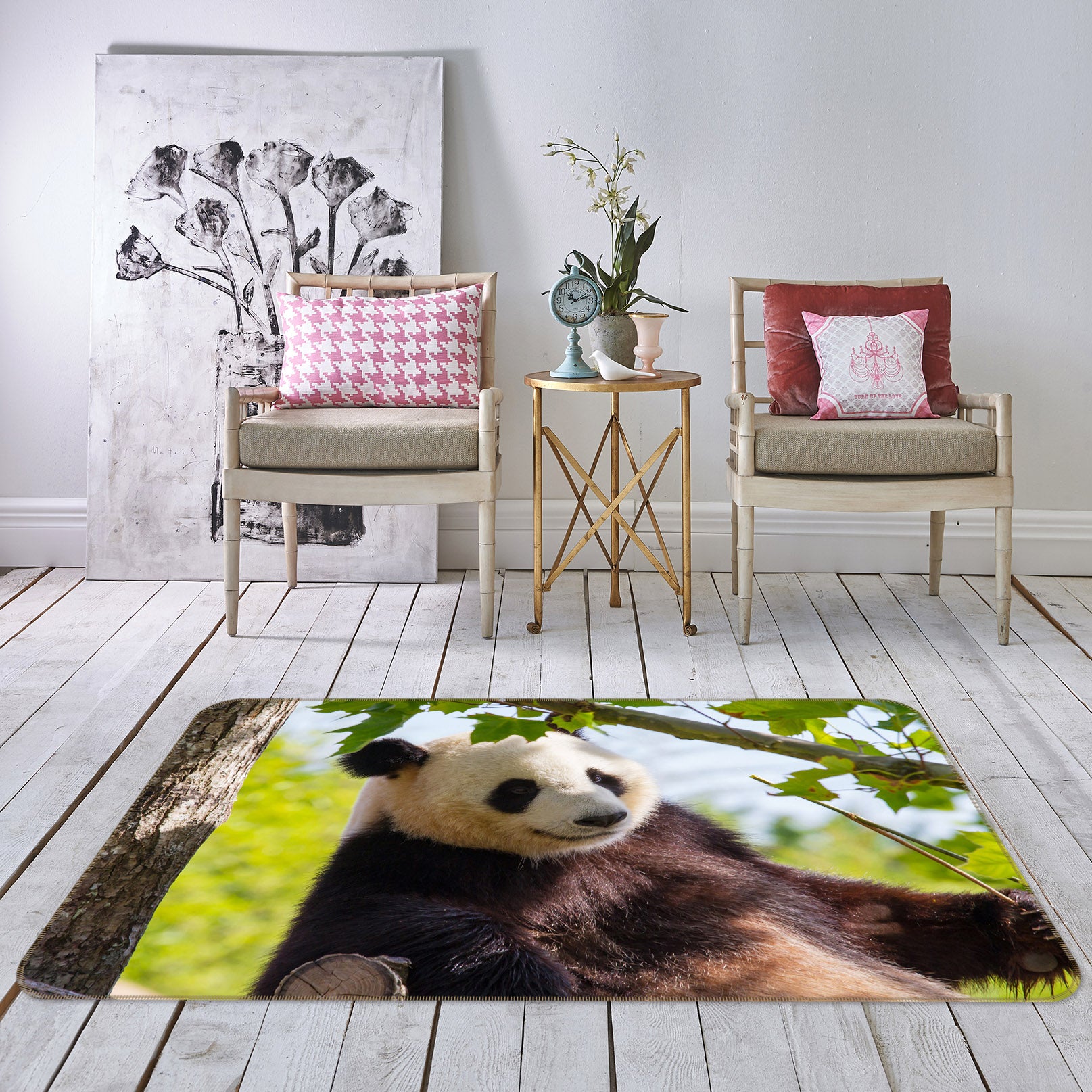 3D Panda 68231 Animal Non Slip Rug Mat