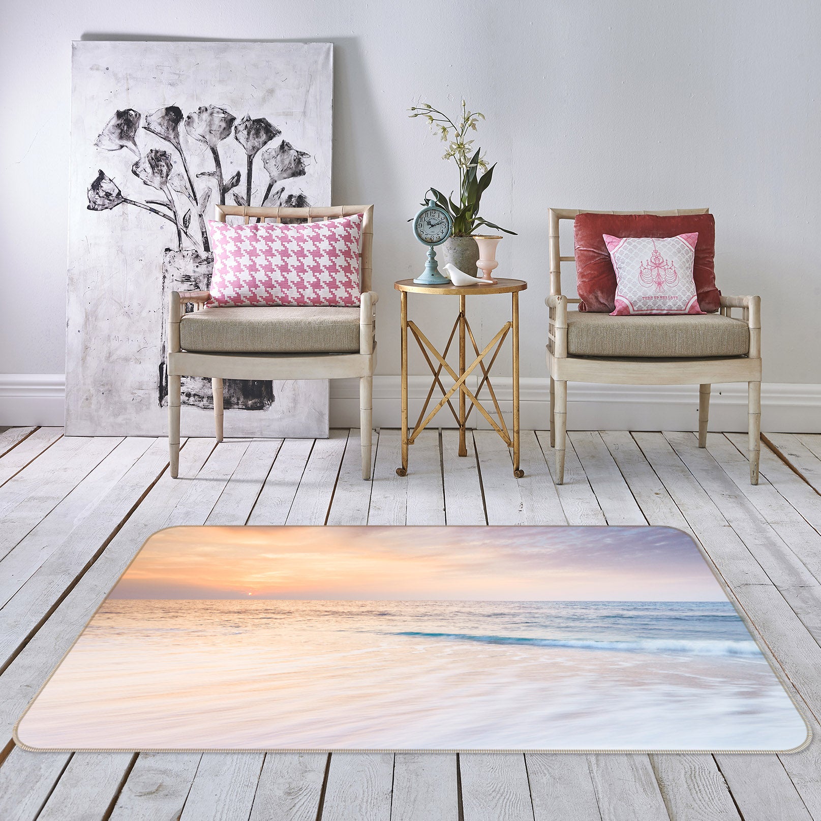 3D Seaside 83243 Assaf Frank Rug Non Slip Rug Mat