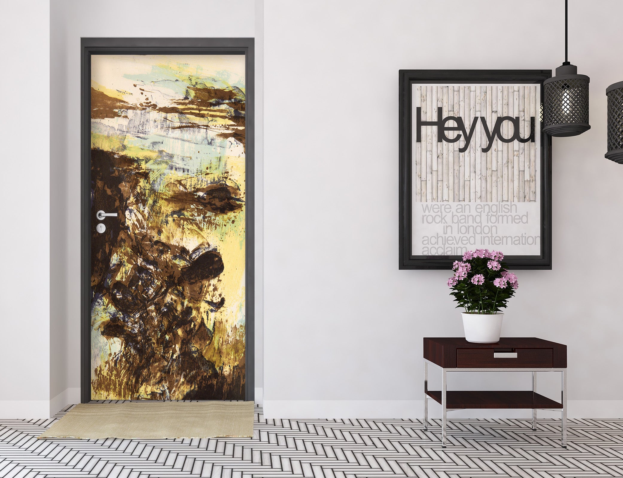 3D Pattern 21151 Door Mural