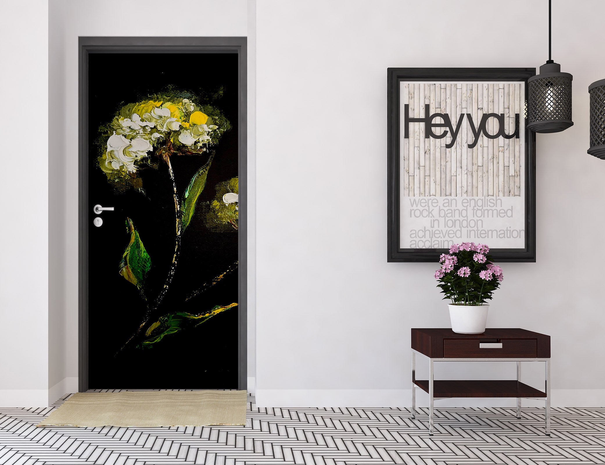 3D Art Bouquet 3069 Skromova Marina Door Mural