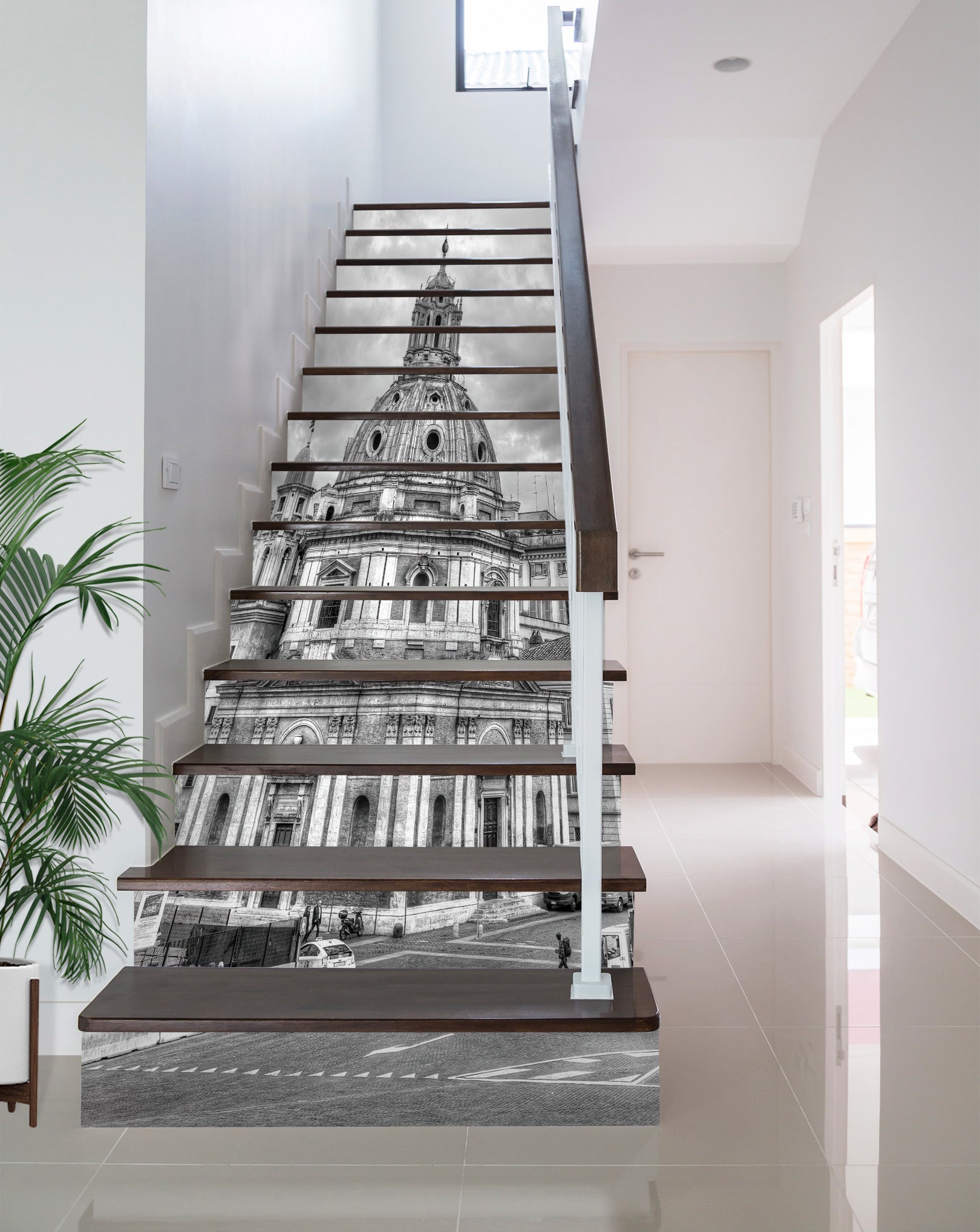 3D Grey Building 99111 Assaf Frank Stair Risers