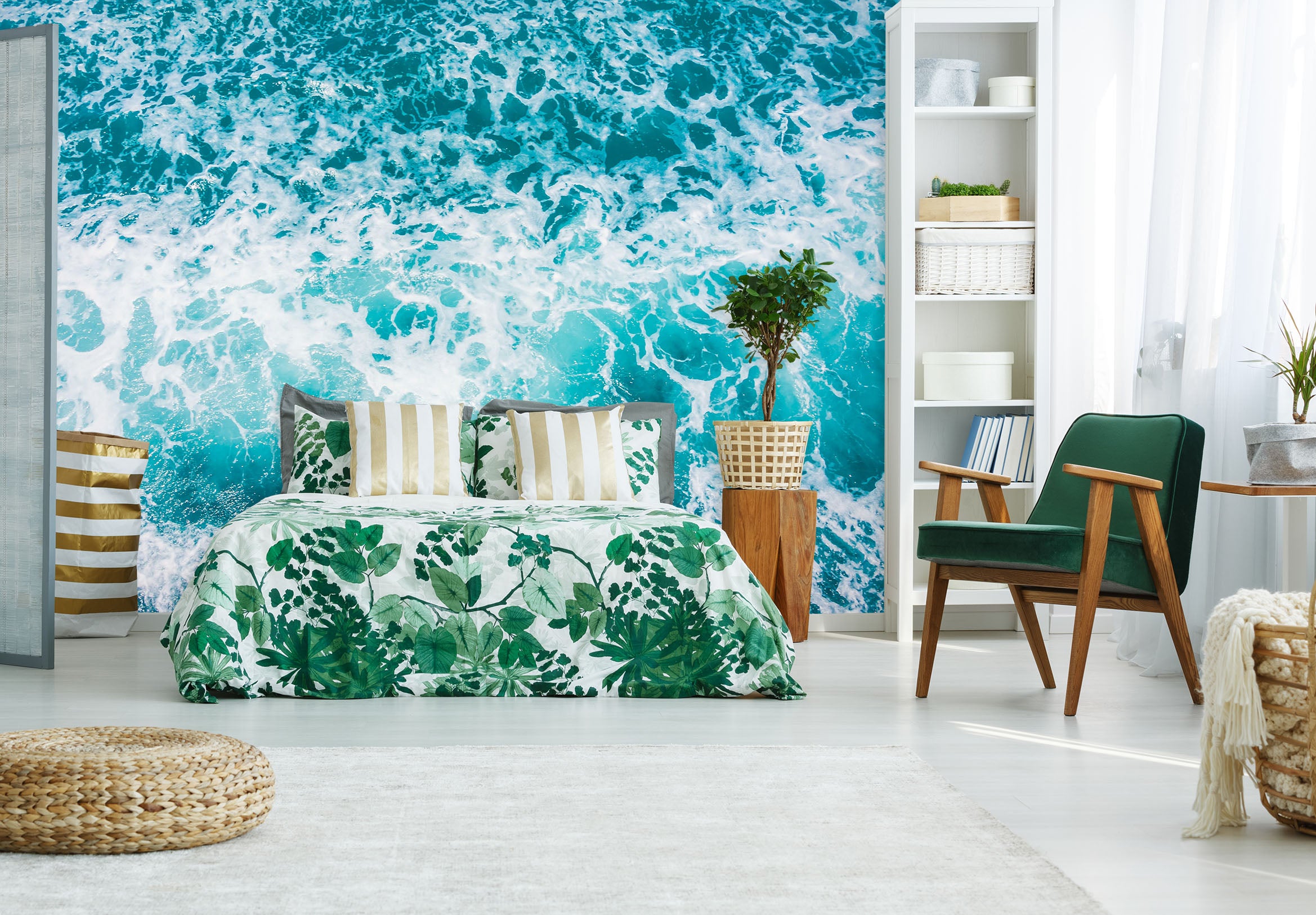 3D Waves 58070 Wall Murals