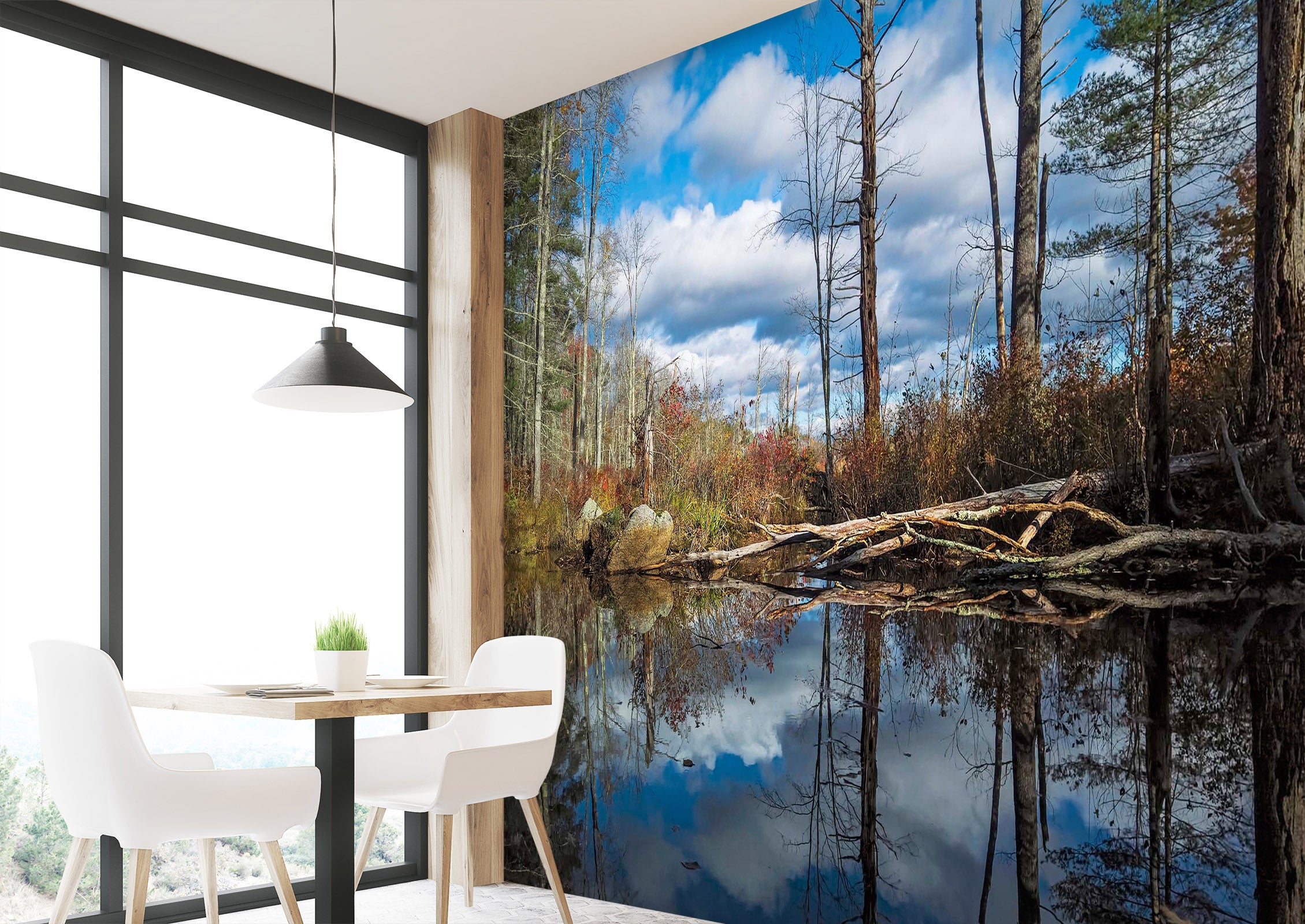 3D Cloud Lake 105 Jerry LoFaro Wall Mural Wall Murals