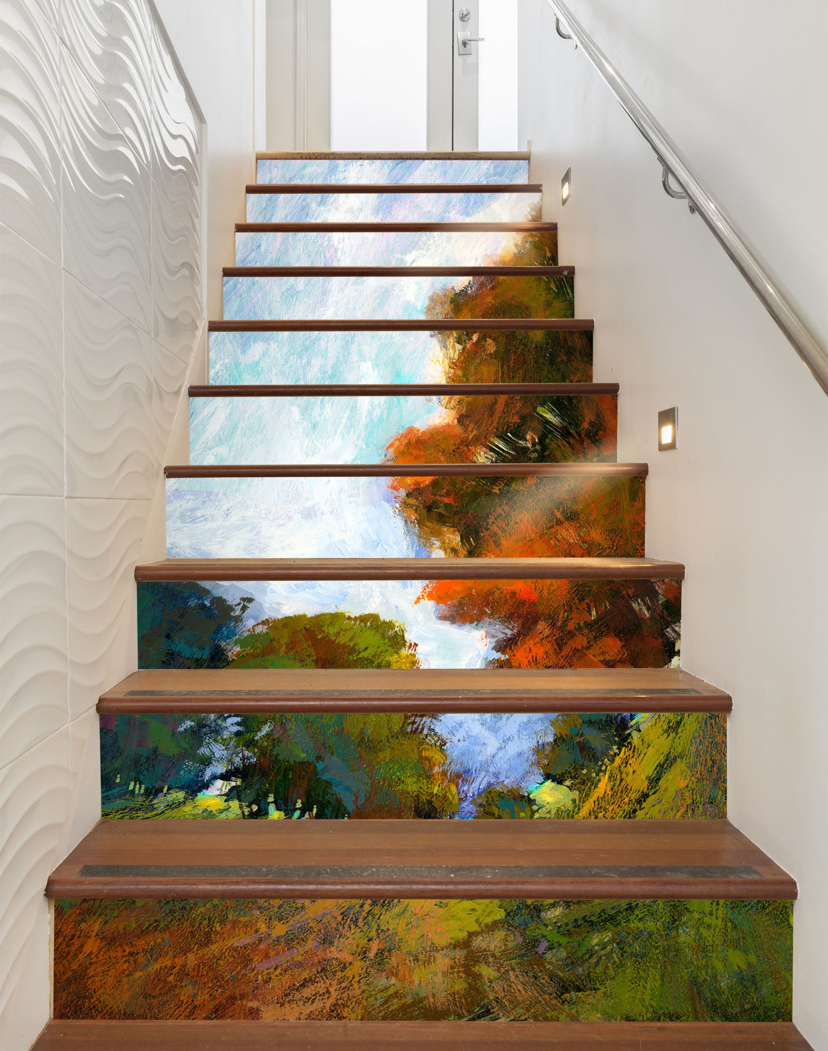 3D Trees Grassland 104189 Michael Tienhaara Stair Risers