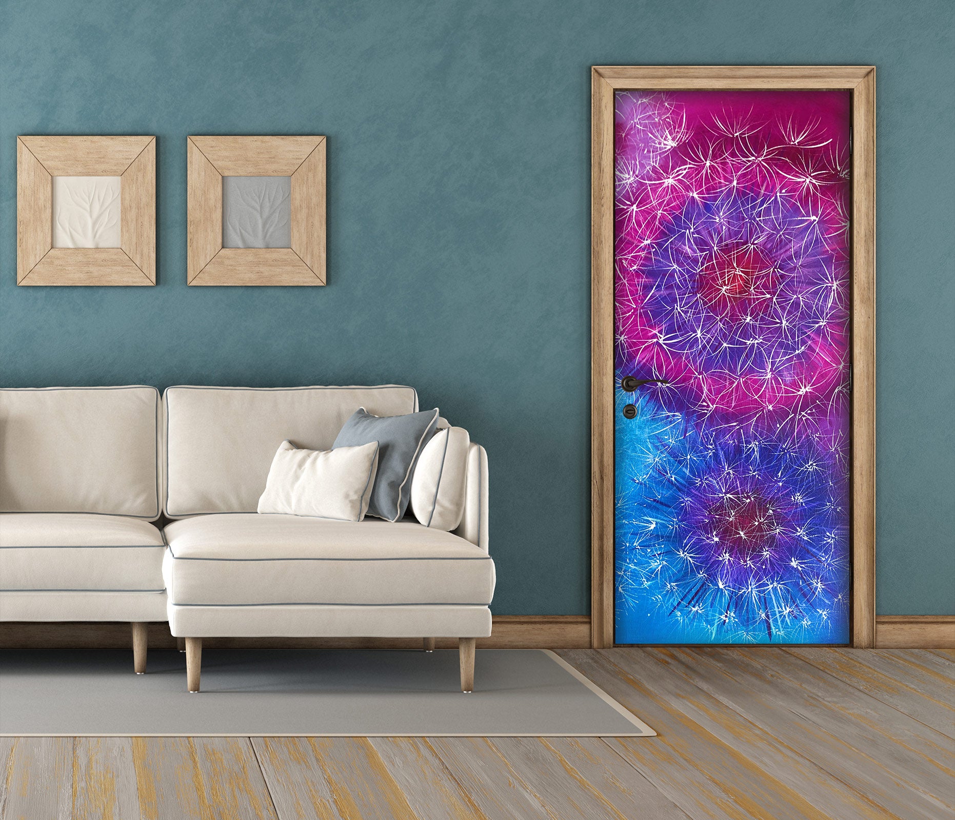 3D Dream Dandelion 3148 Skromova Marina Door Mural