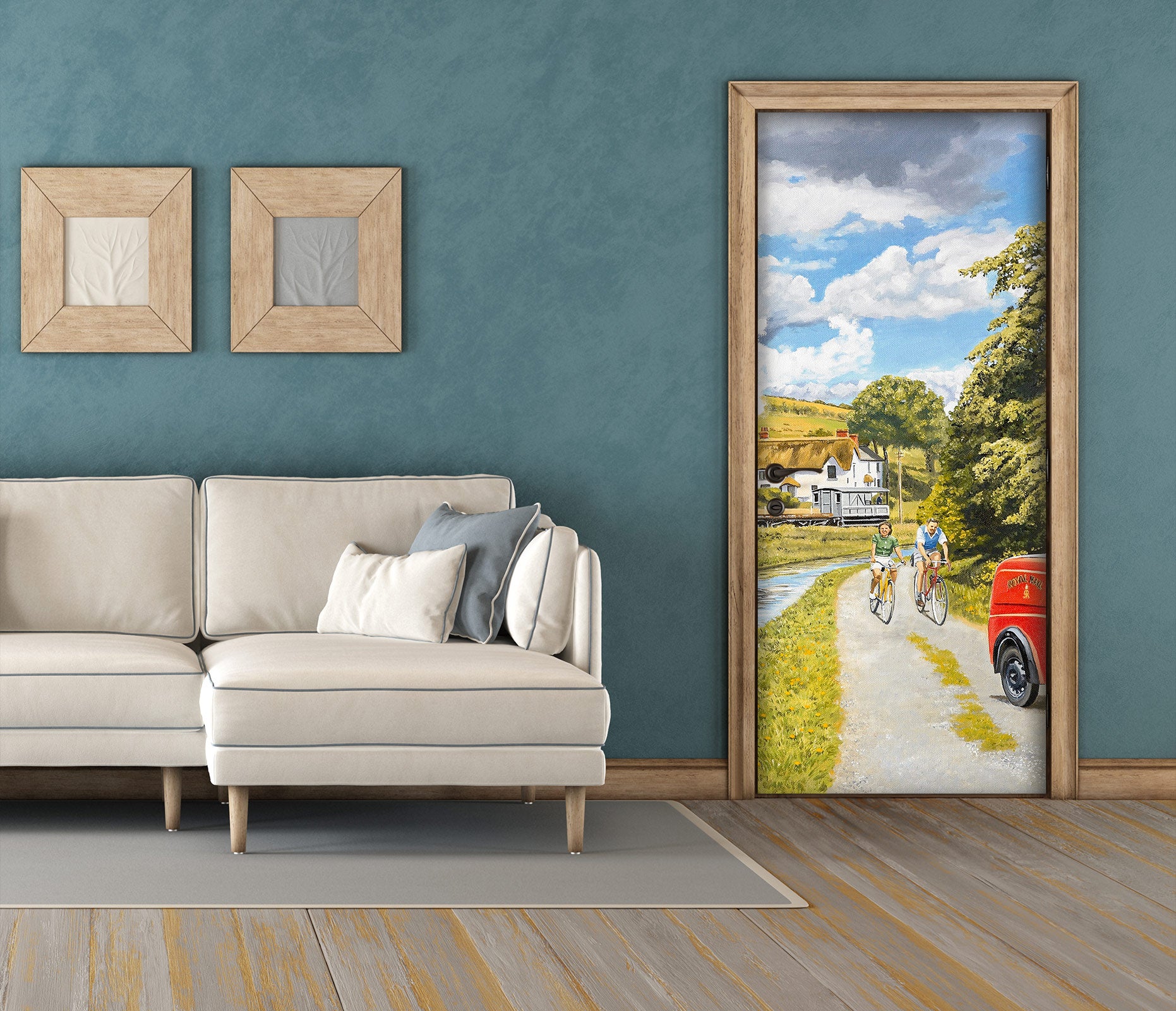 3D Country Road 103109 Trevor Mitchell Door Mural