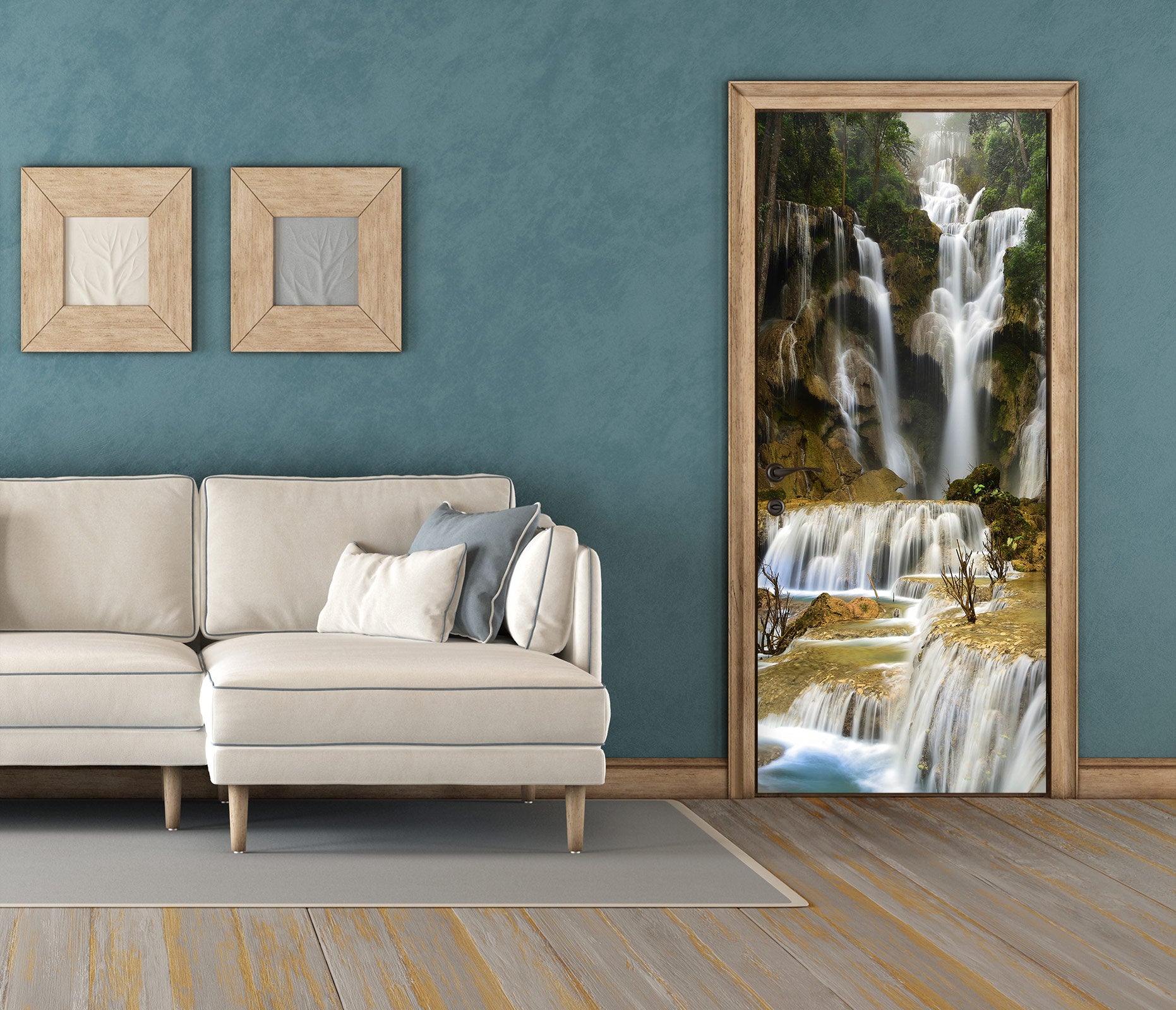 3D Waterfall 24038 Door Mural