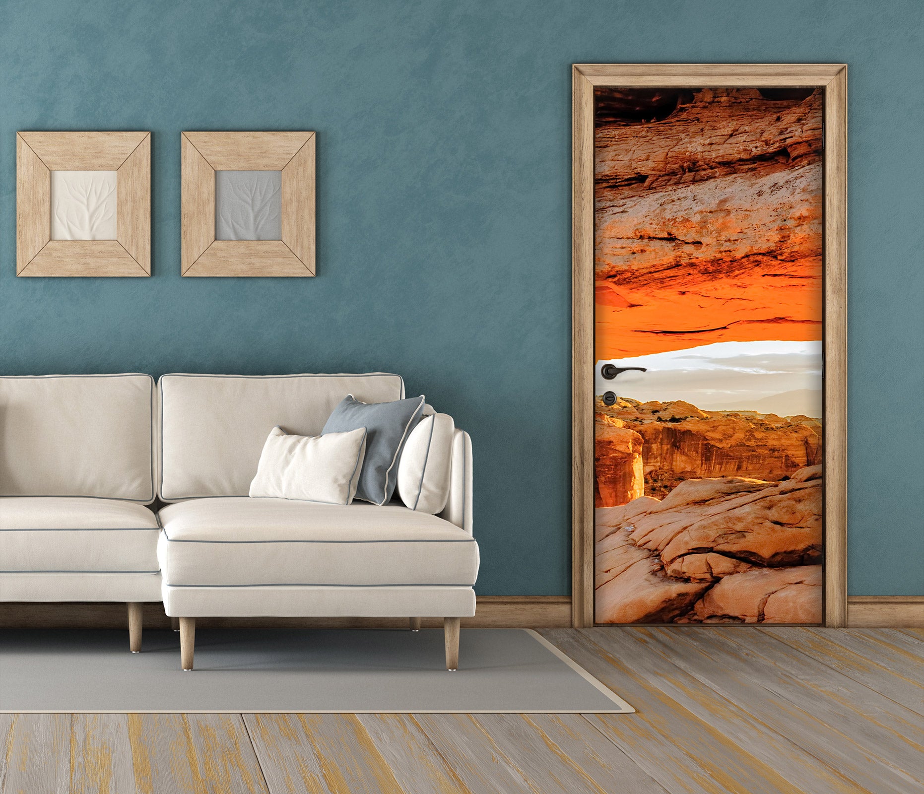 3D Stone Rock Pattern 107212 Beth Sheridan Door Mural