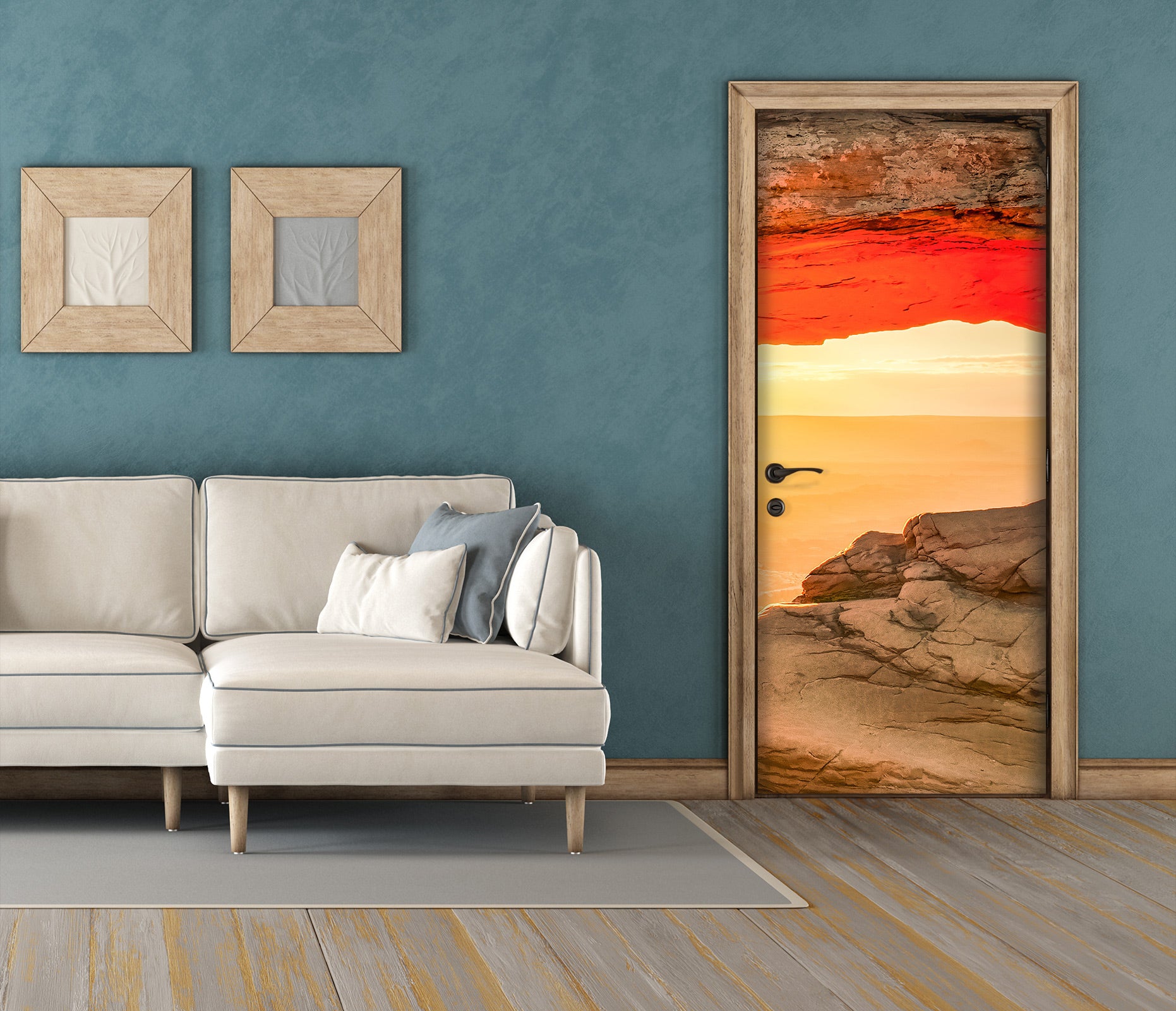 3D Rock Pattern 107211 Beth Sheridan Door Mural