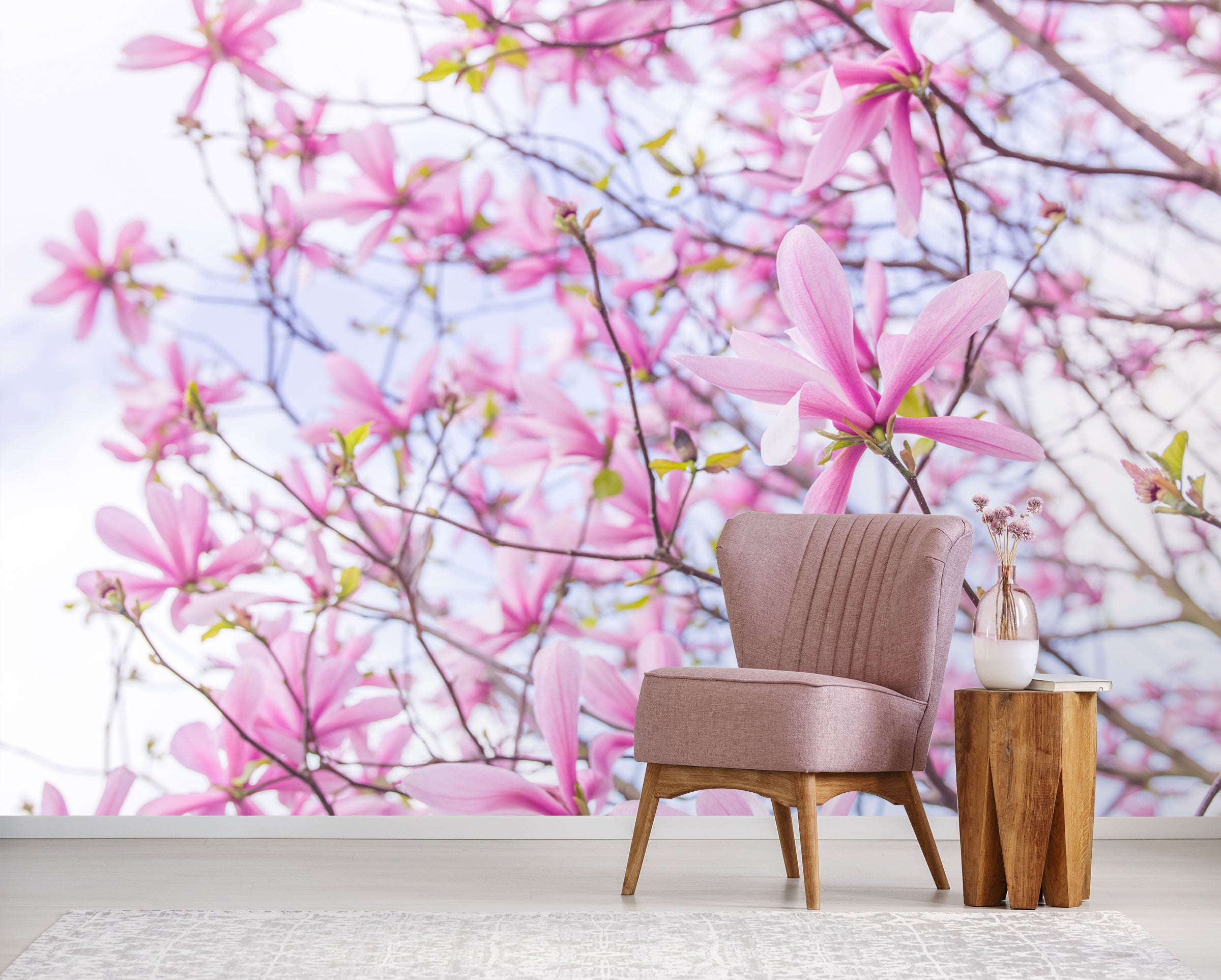 3D Flower Branch 6243 Assaf Frank Wall Mural Wall Murals