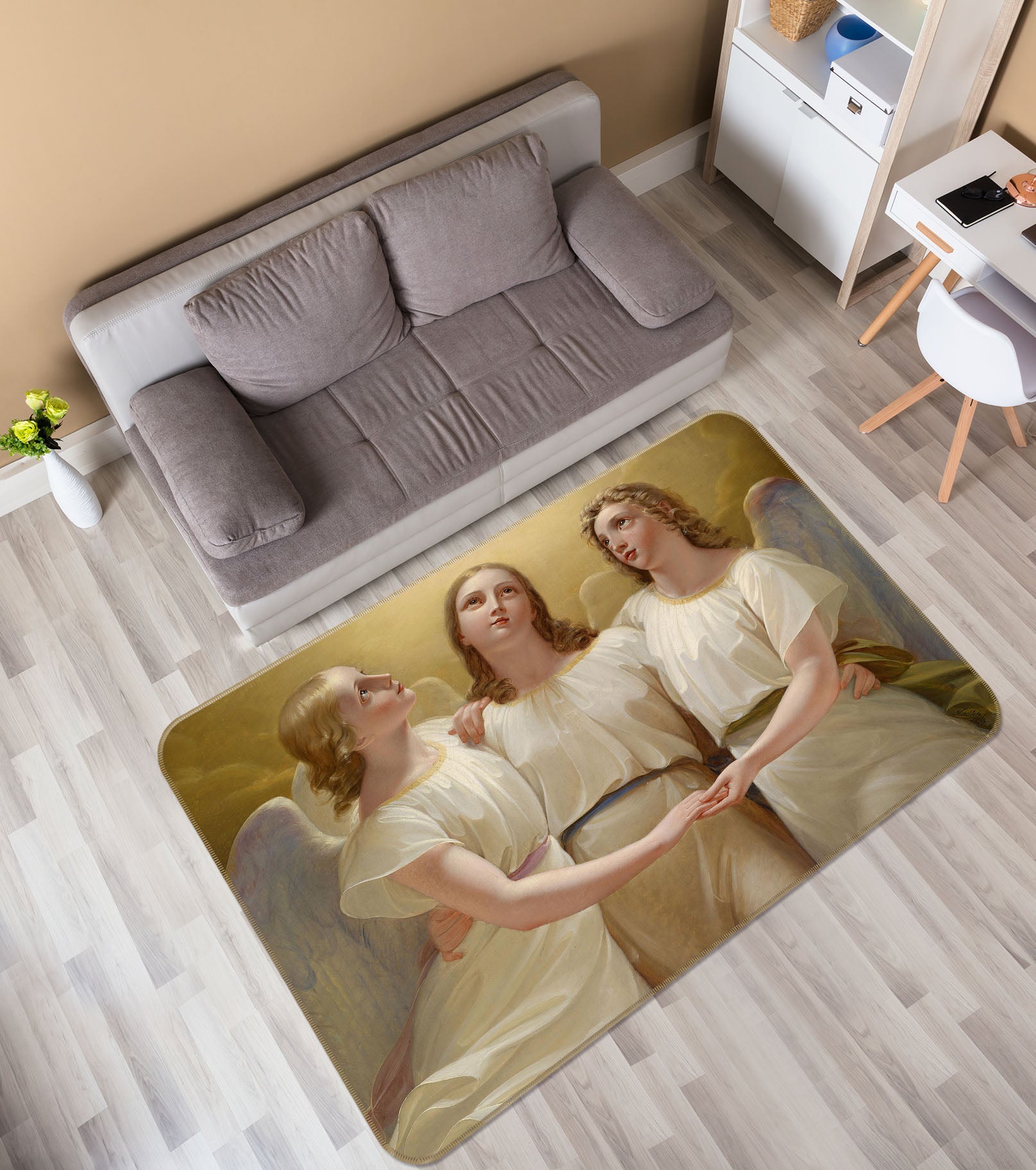 3D Angel 33171 Non Slip Rug Mat