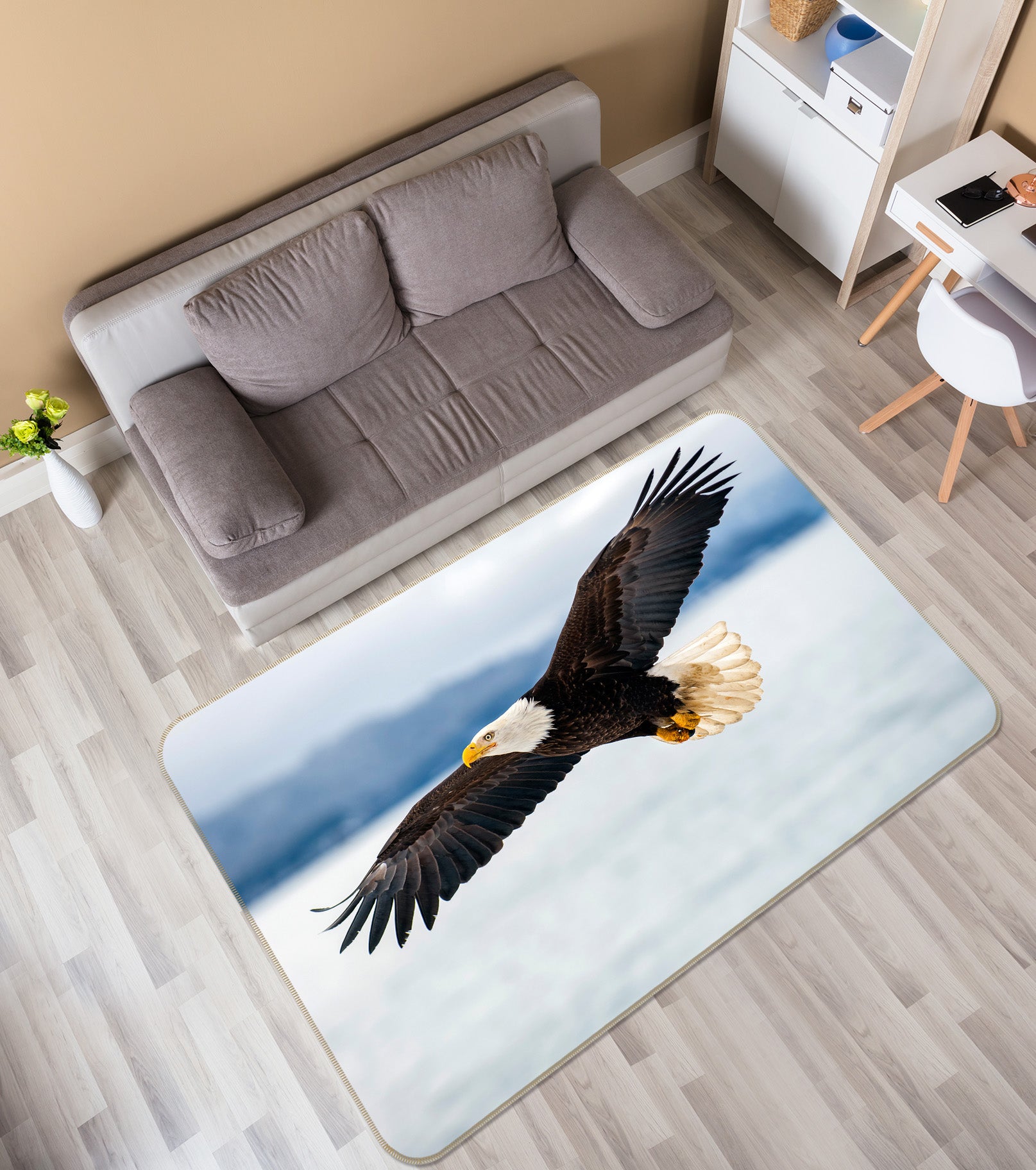 3D Eagle 38167 Animal Non Slip Rug Mat