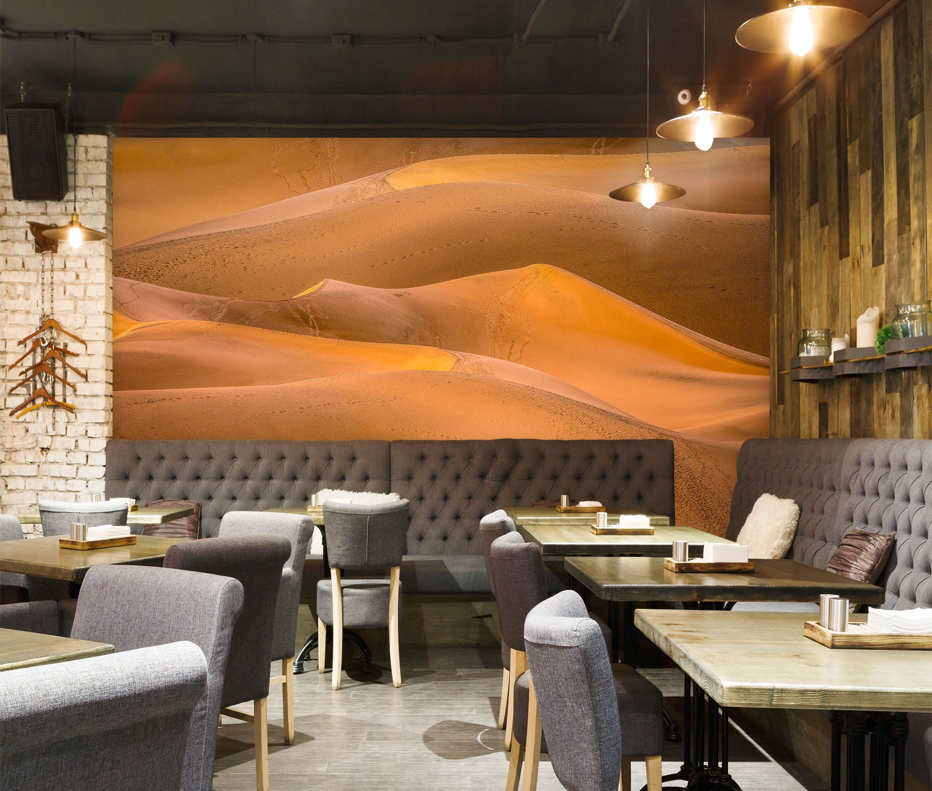 3D Yellow Desert 1405 Marco Carmassi Wall Mural Wall Murals