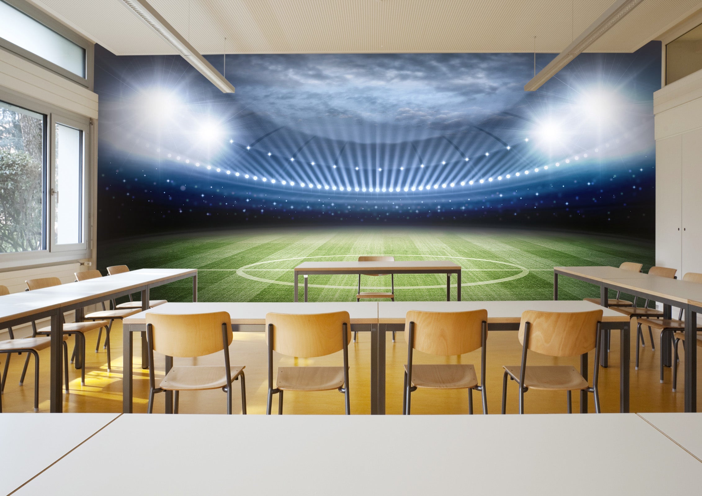 3D stadium 56 Wall Murals Wallpaper AJ Wallpaper 2 