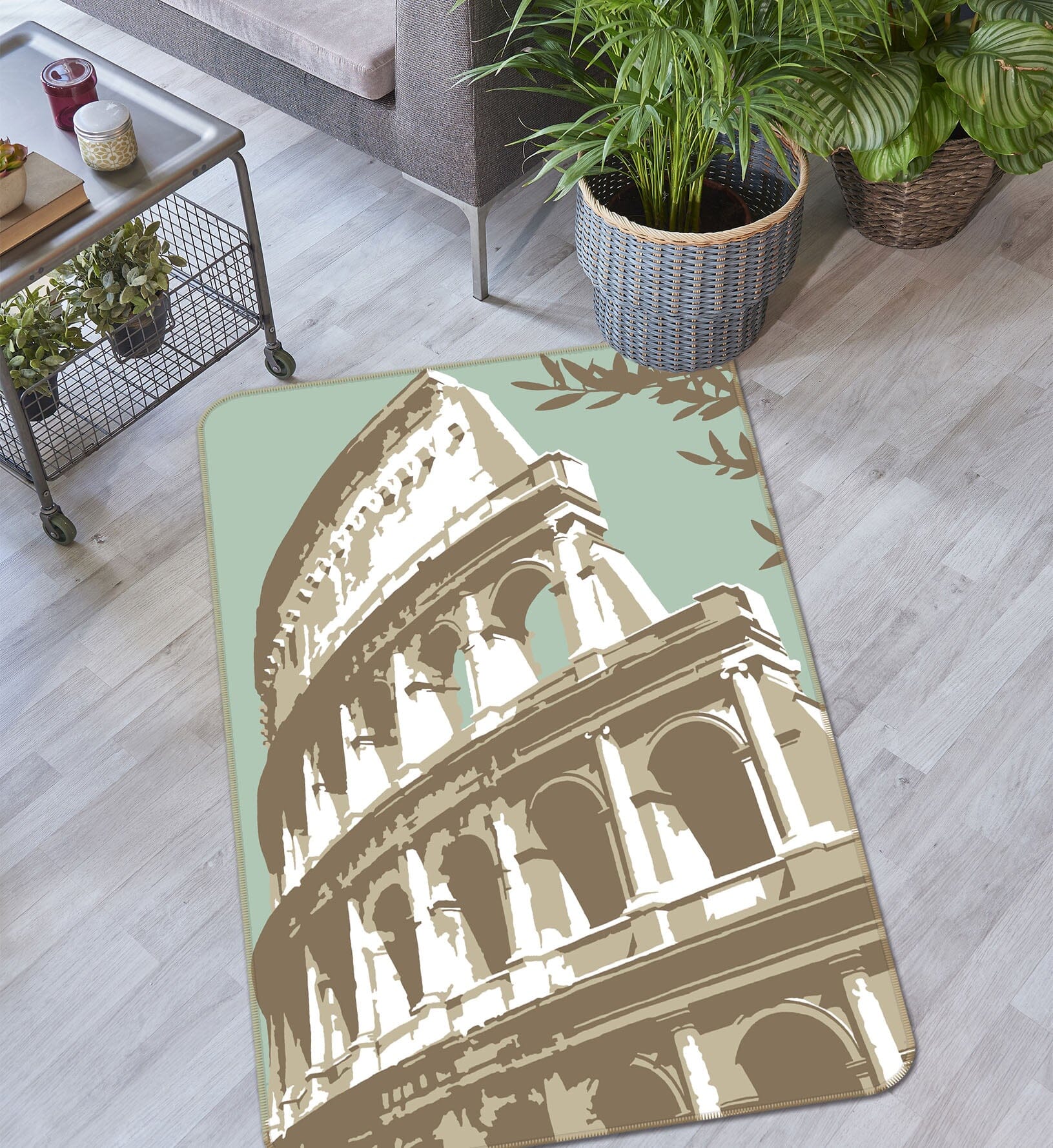 3D Coloseum Rome 1111 Steve Read Rug Non Slip Rug Mat Mat AJ Creativity Home 