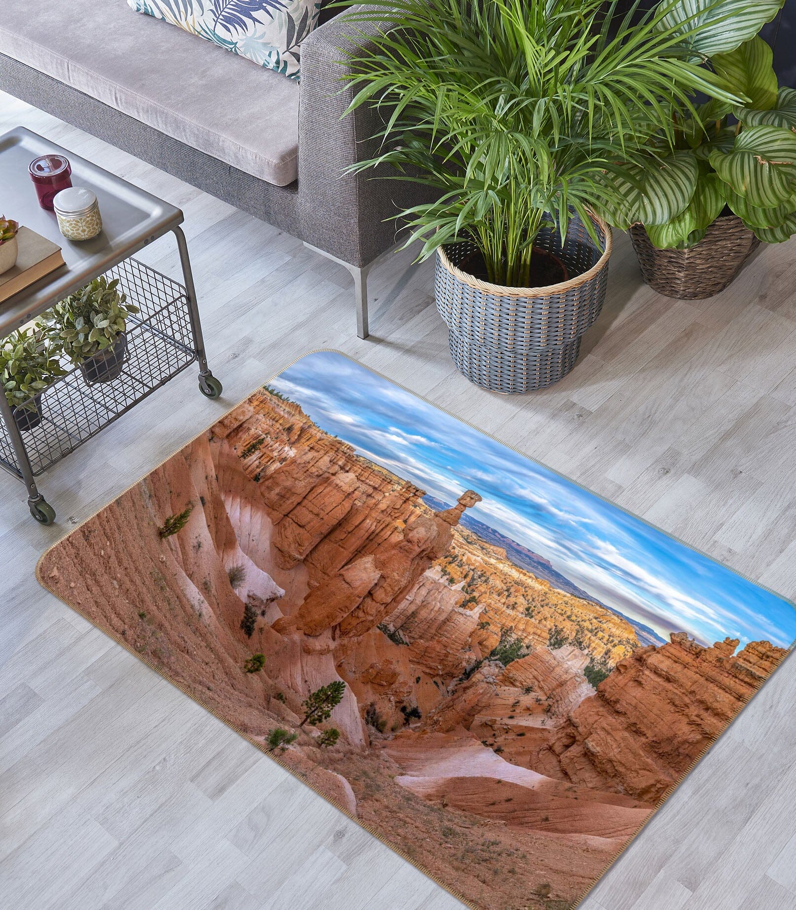 3D Loess City 1126 Marco Carmassi Rug Non Slip Rug Mat