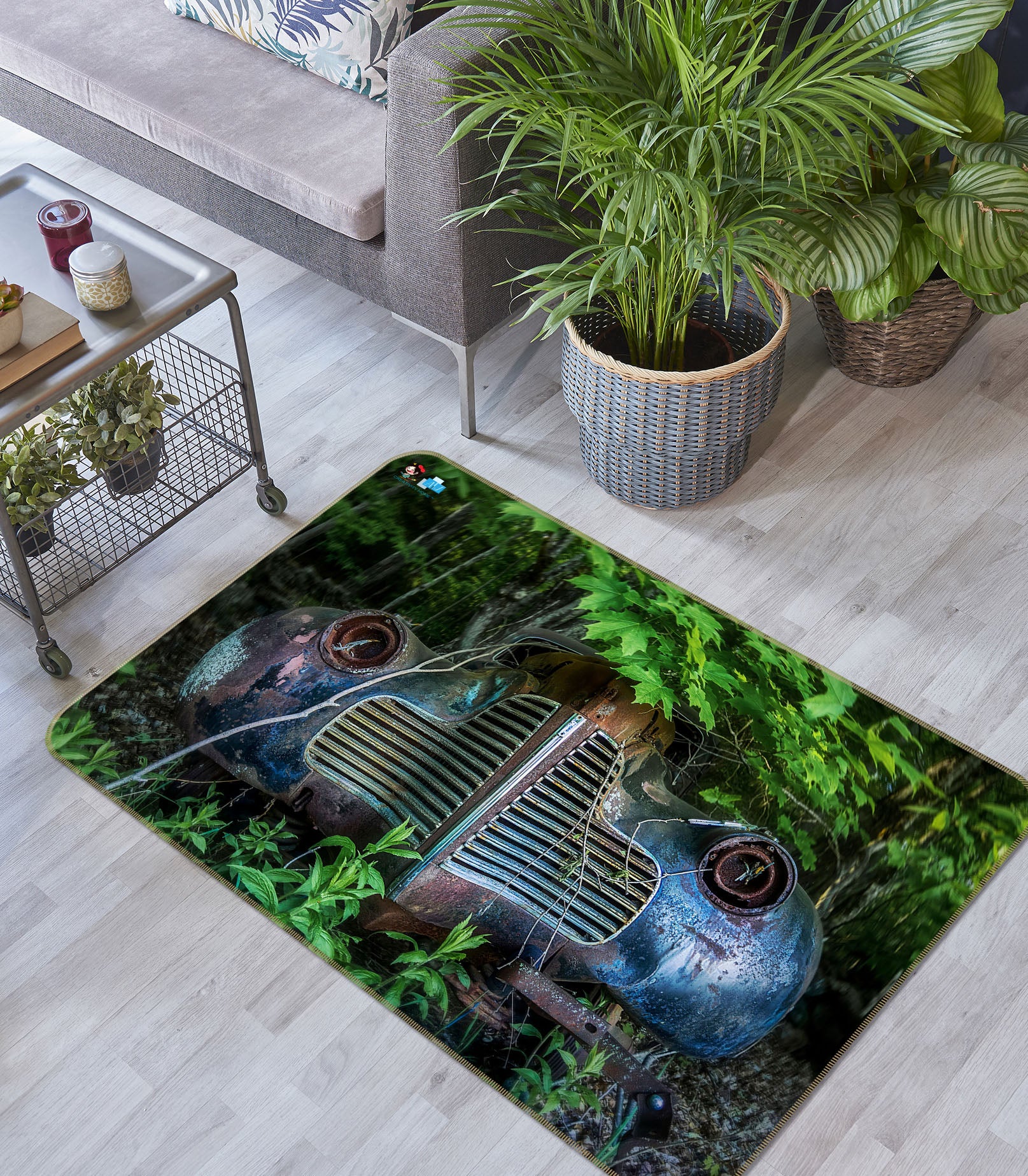 3D Front 85054 Jerry LoFaro Rug Non Slip Rug Mat