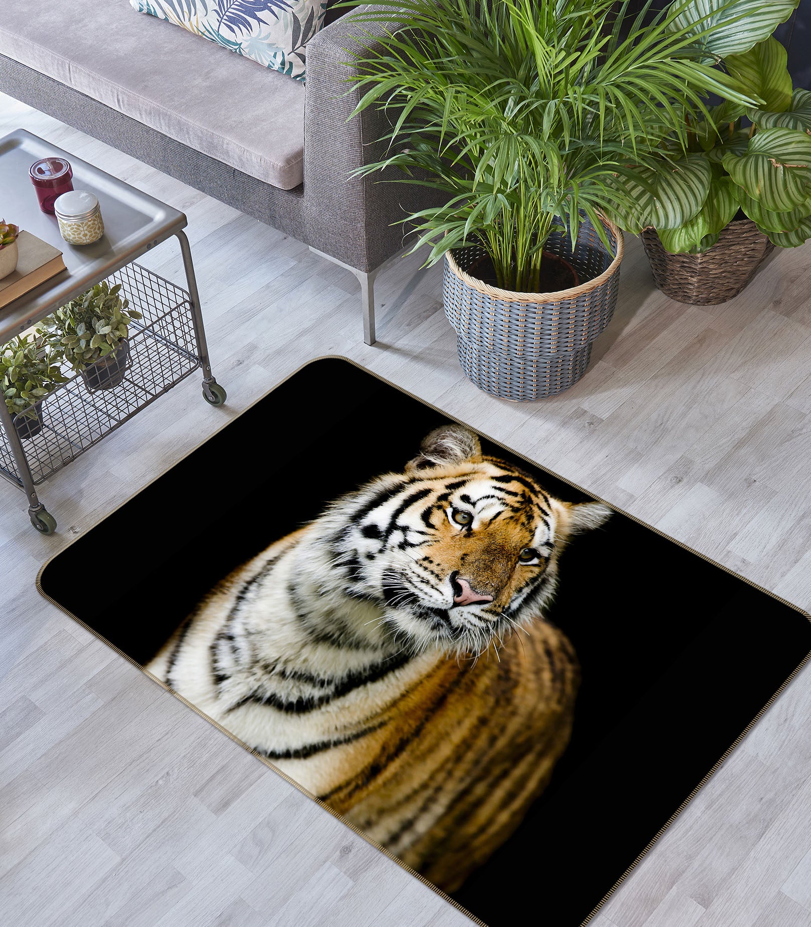 3D Tiger 38132 Animal Non Slip Rug Mat