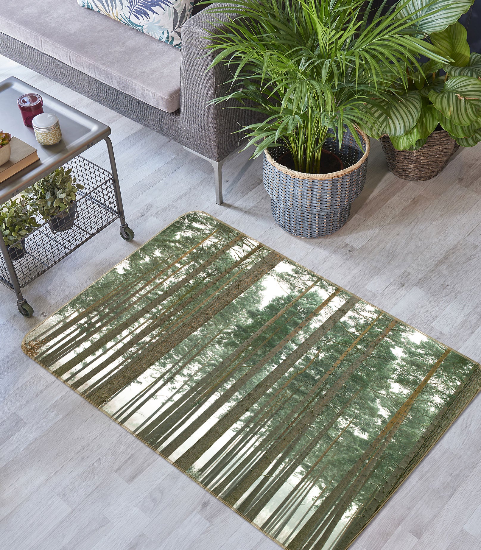 3D Forest 83197 Assaf Frank Rug Non Slip Rug Mat