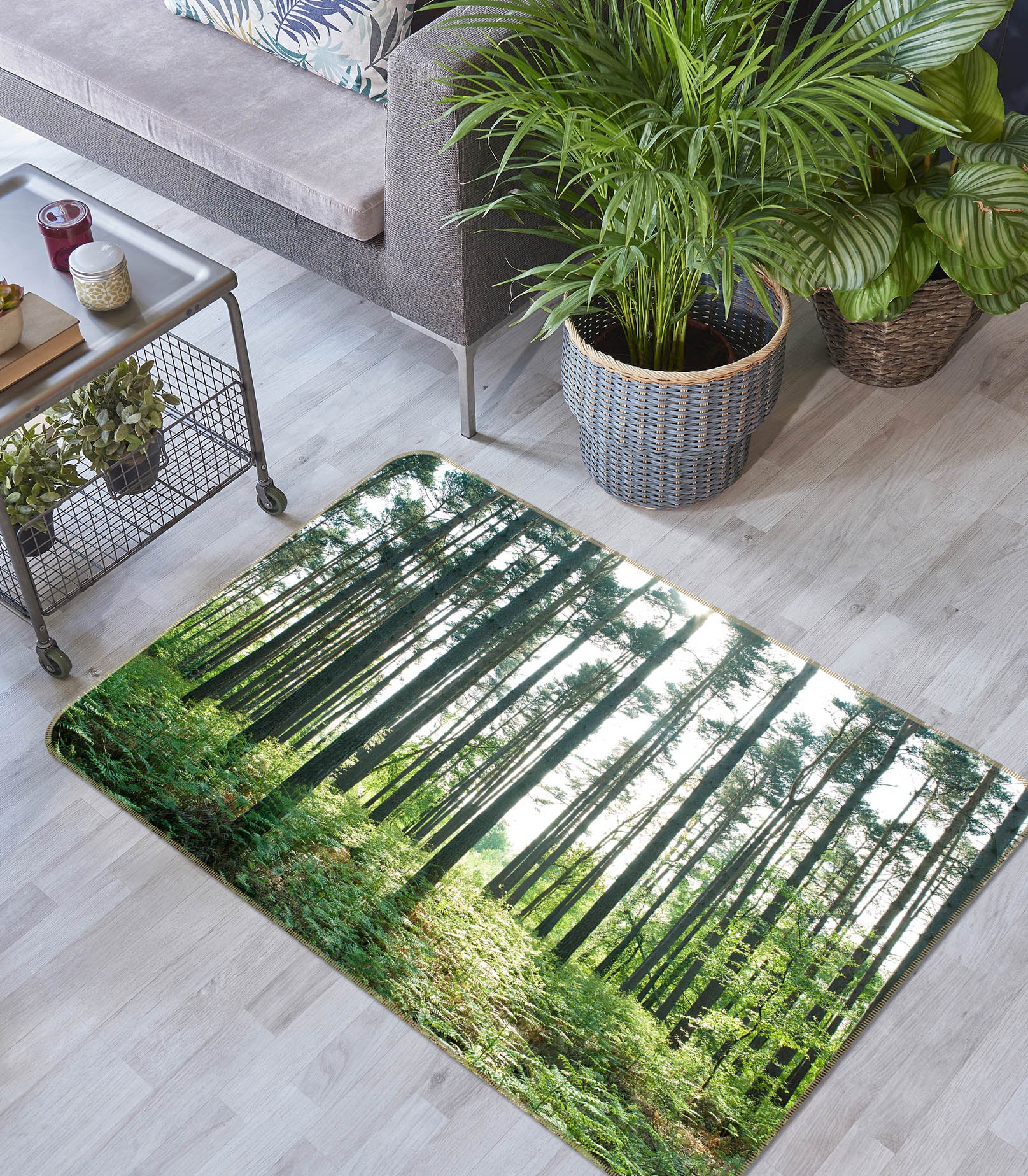 3D Forest 83192 Assaf Frank Rug Non Slip Rug Mat