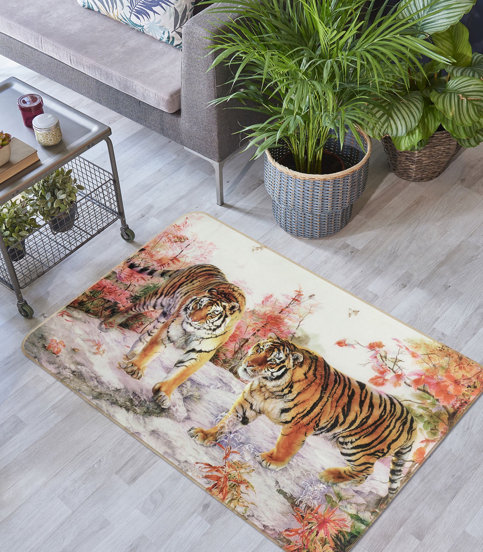 3D Tiger 38182 Animal Non Slip Rug Mat