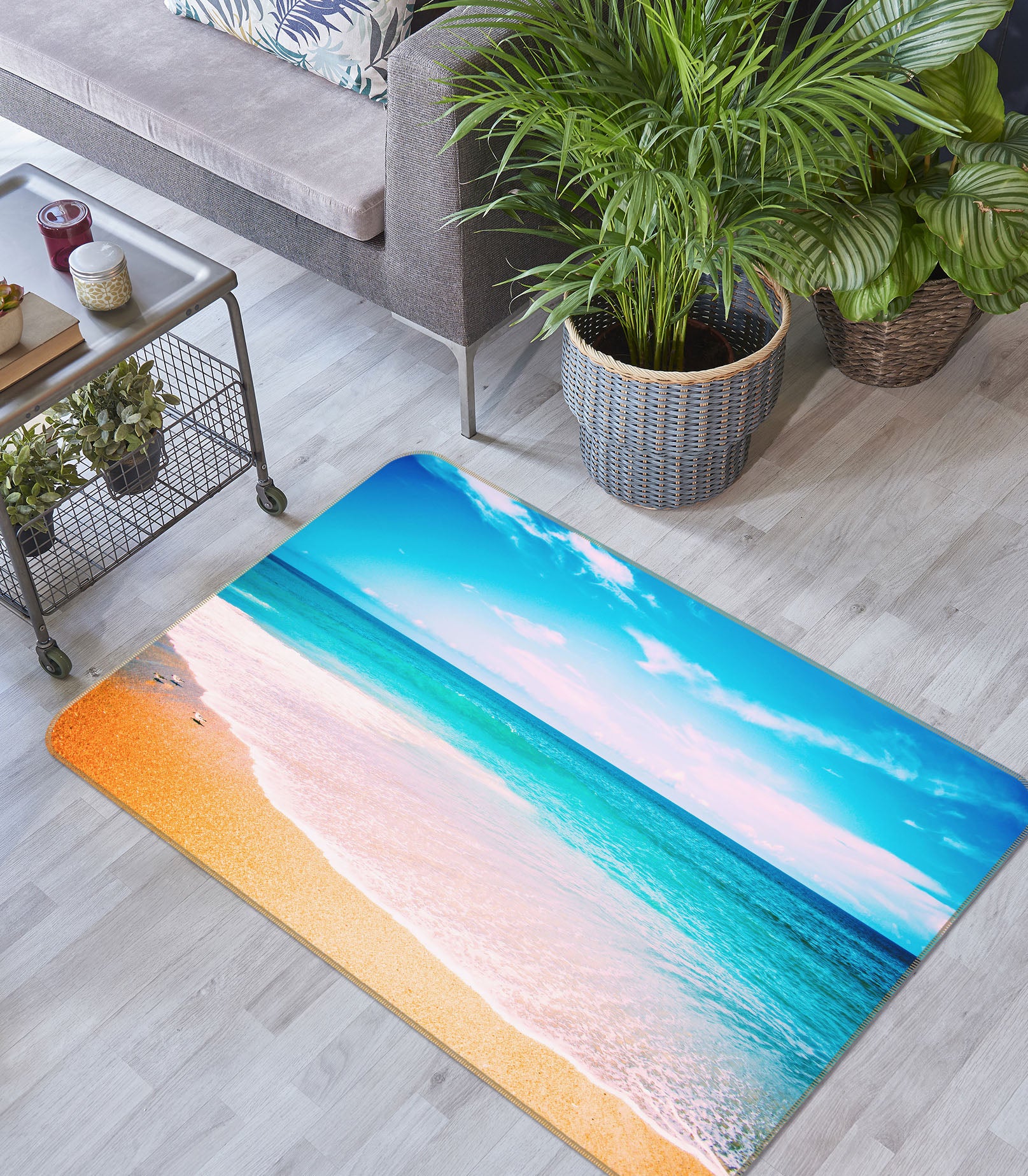 3D Seaside 27139 Non Slip Rug Mat