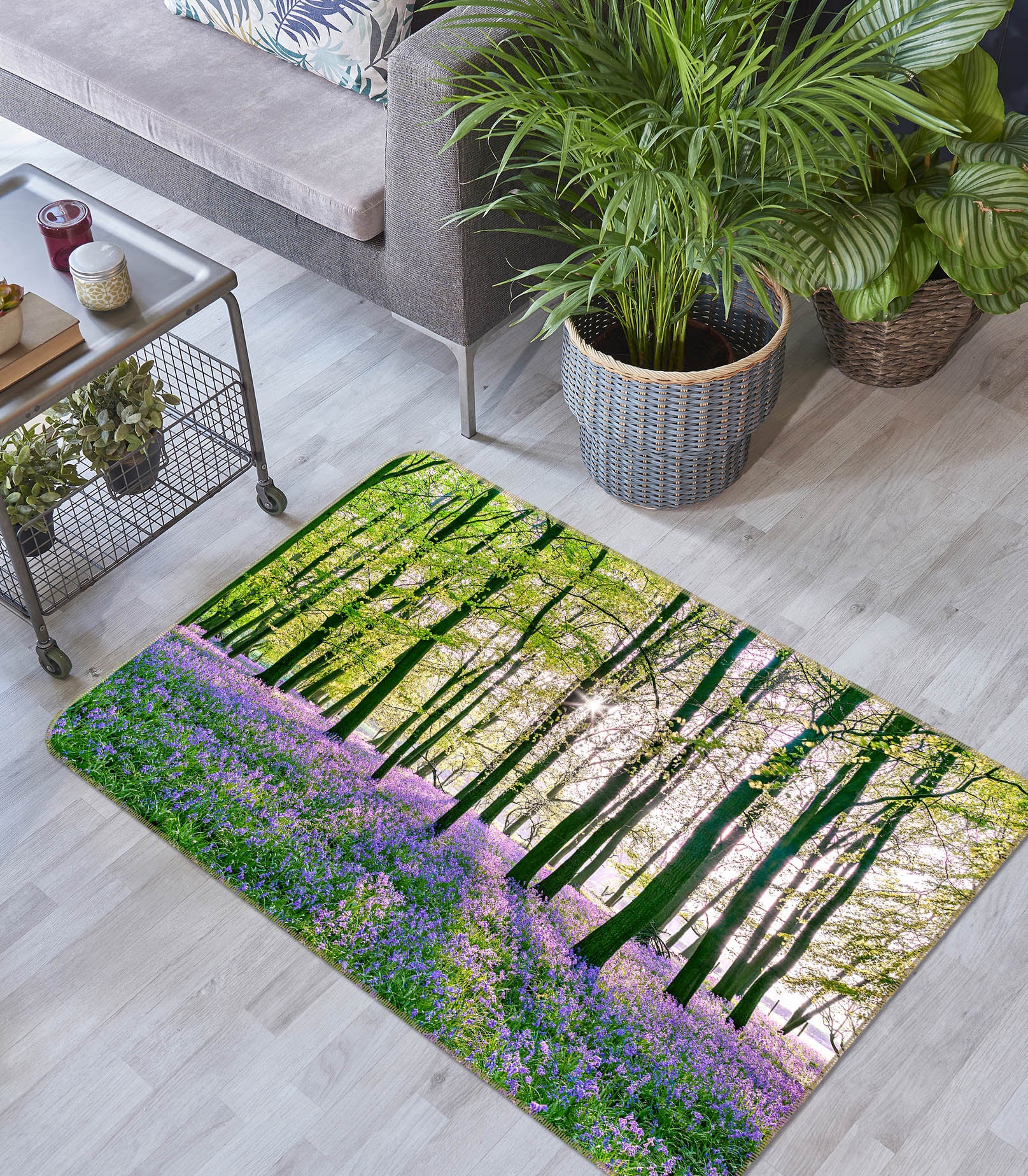 3D Forest 83209 Assaf Frank Rug Non Slip Rug Mat