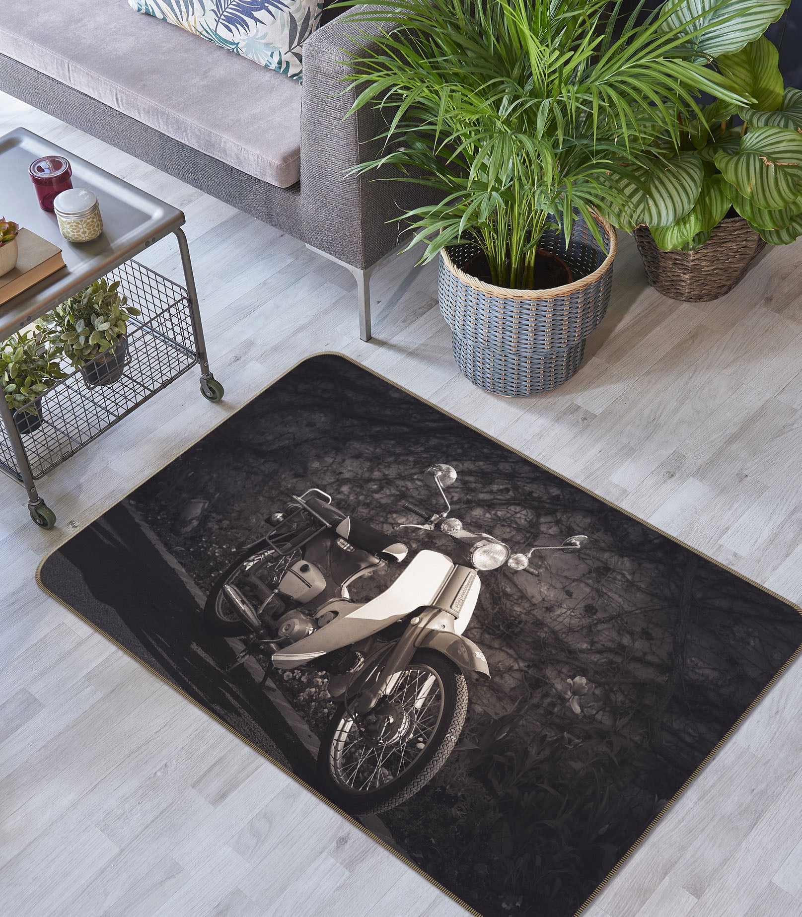 3D Scooter 42031 Vehicle Non Slip Rug Mat