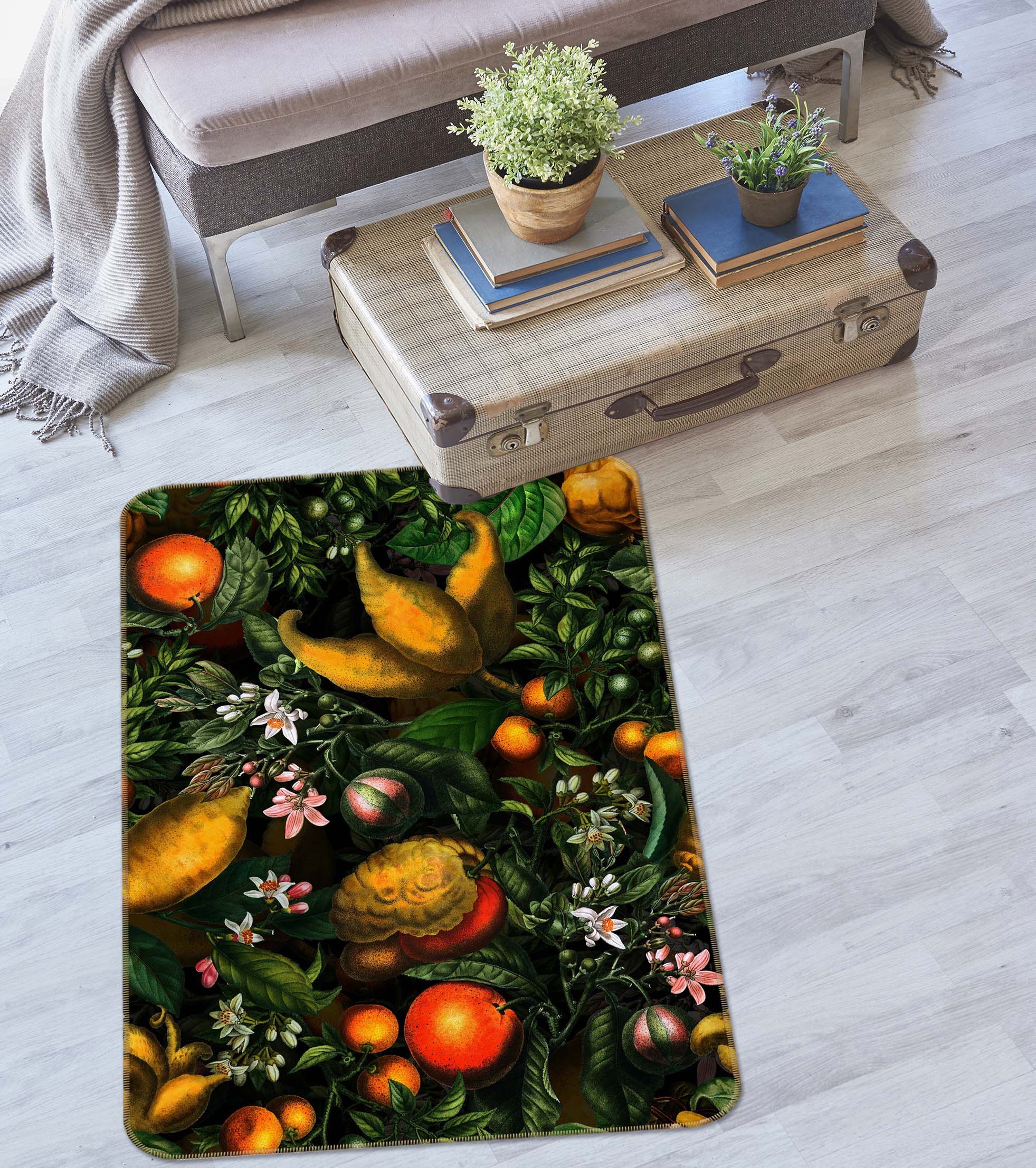 3D Golden Lantern 182 Uta Naumann Rug Non Slip Rug Mat