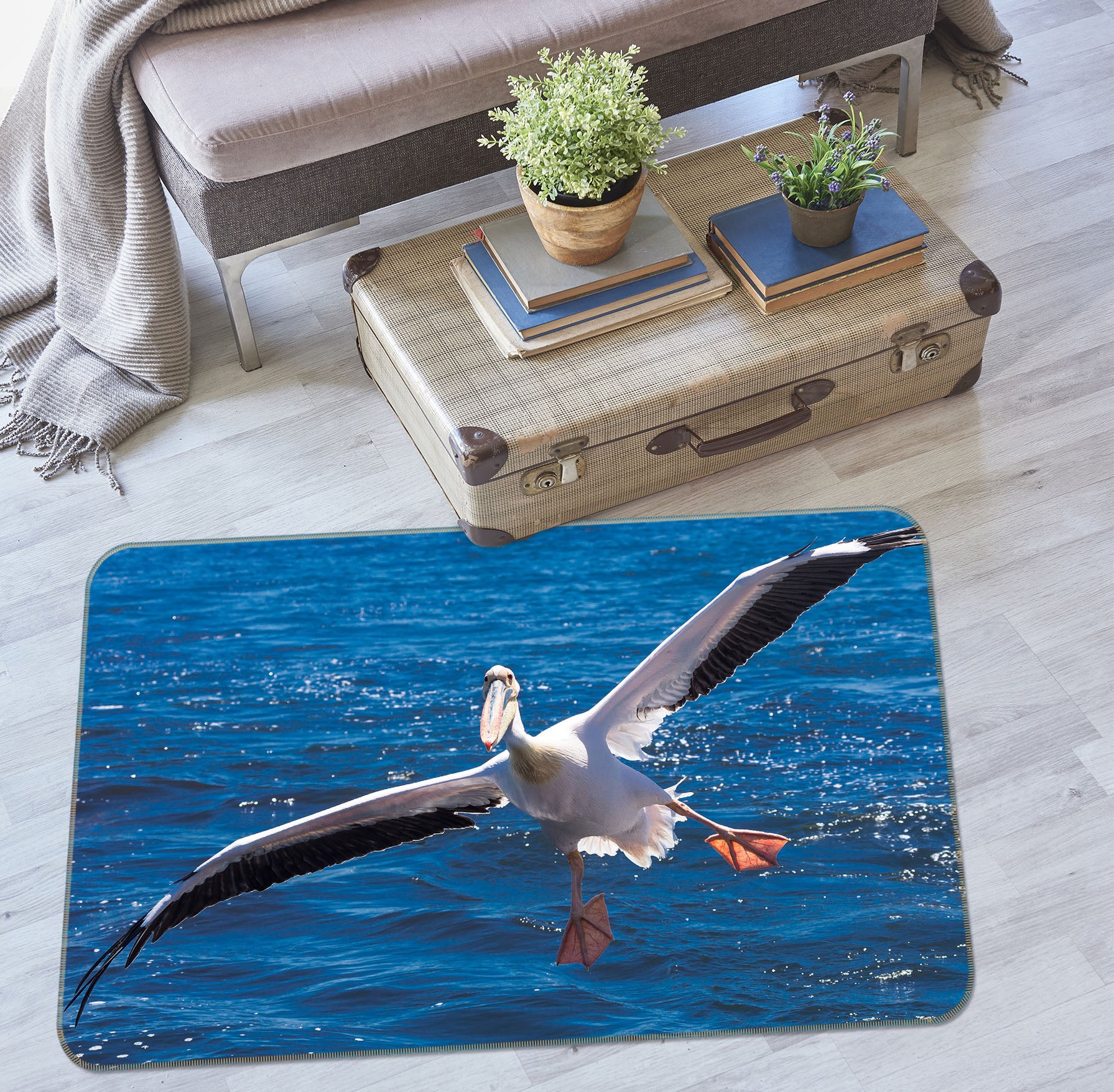 3D Stork 38150 Animal Non Slip Rug Mat